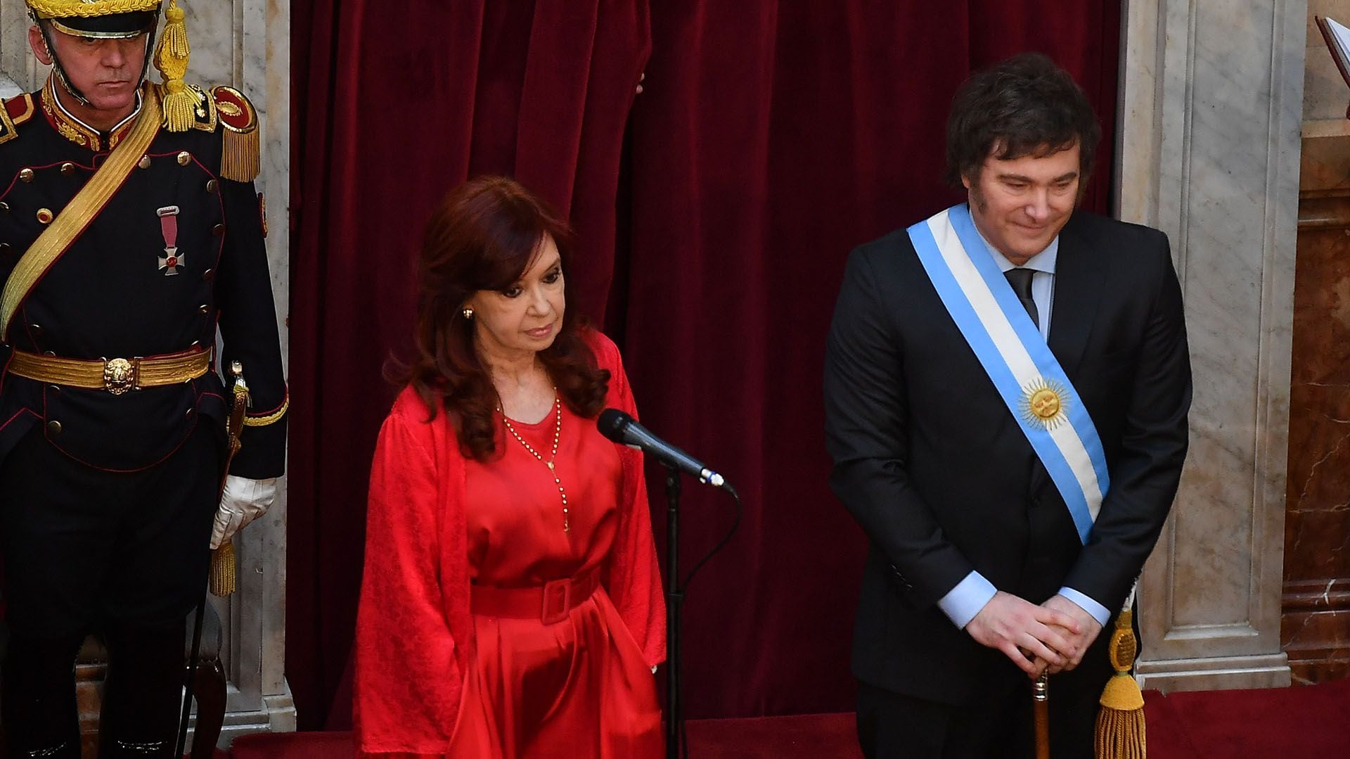 Asunción Javier Milei - traspaso de mando Cristina Kirchner