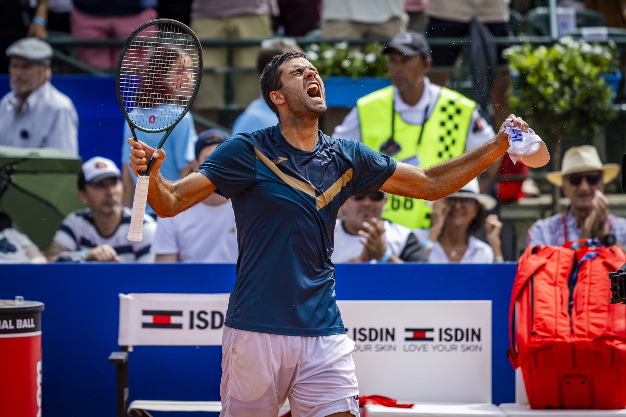 El argentino Facundo Díaz Acosta disputará la primera final ATP de su carrera profesional (Foto: @AATenis)