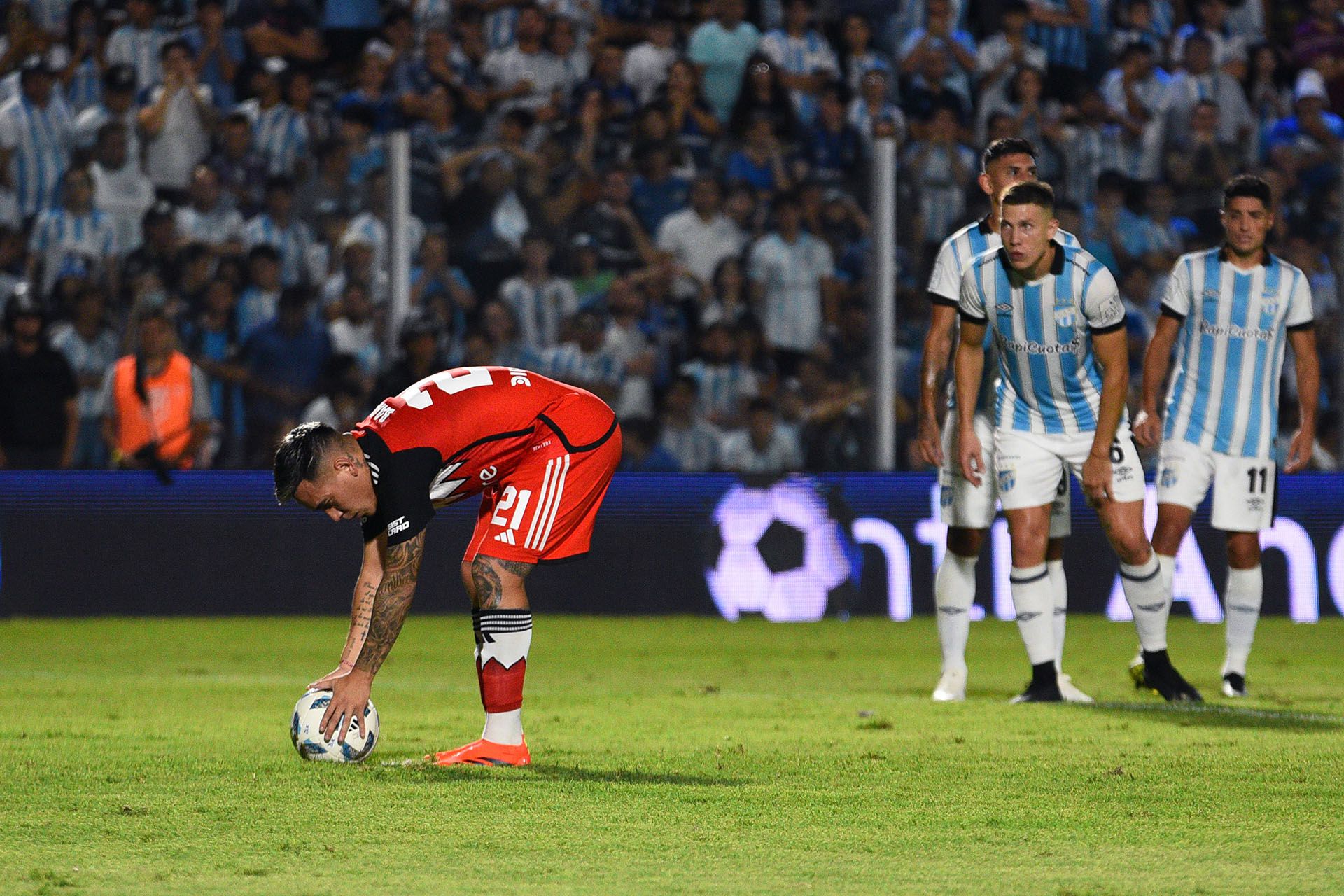 penal errado barco atletico tucuman vs river plate