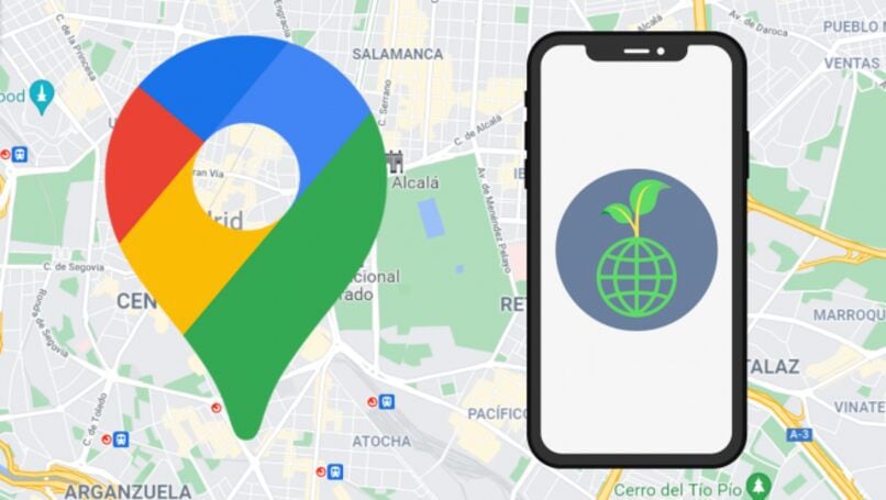Rutas ecológicas de Google Maps. (foto: Google)