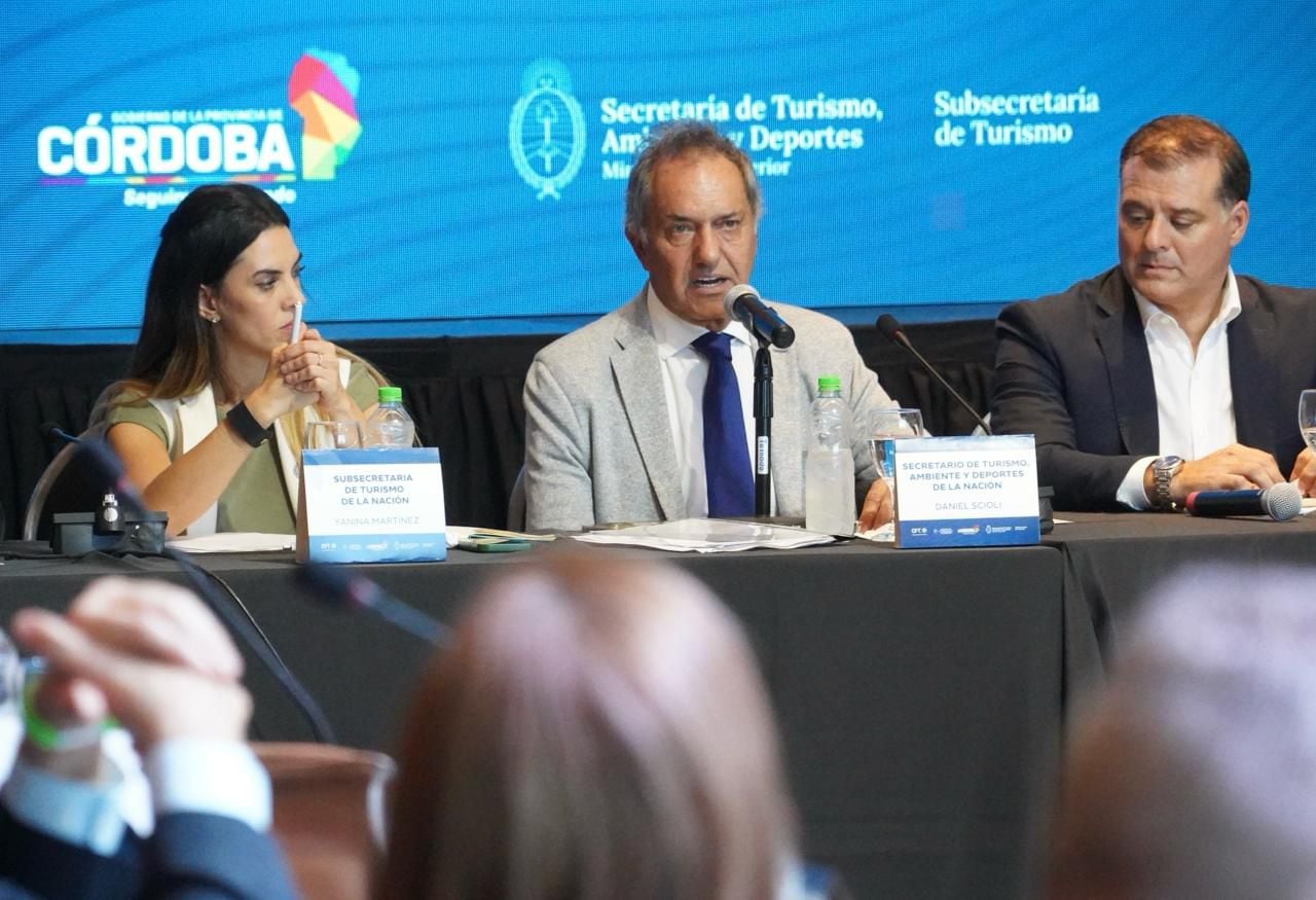 Daniel Scioli en el Consejo Federal de Turismo