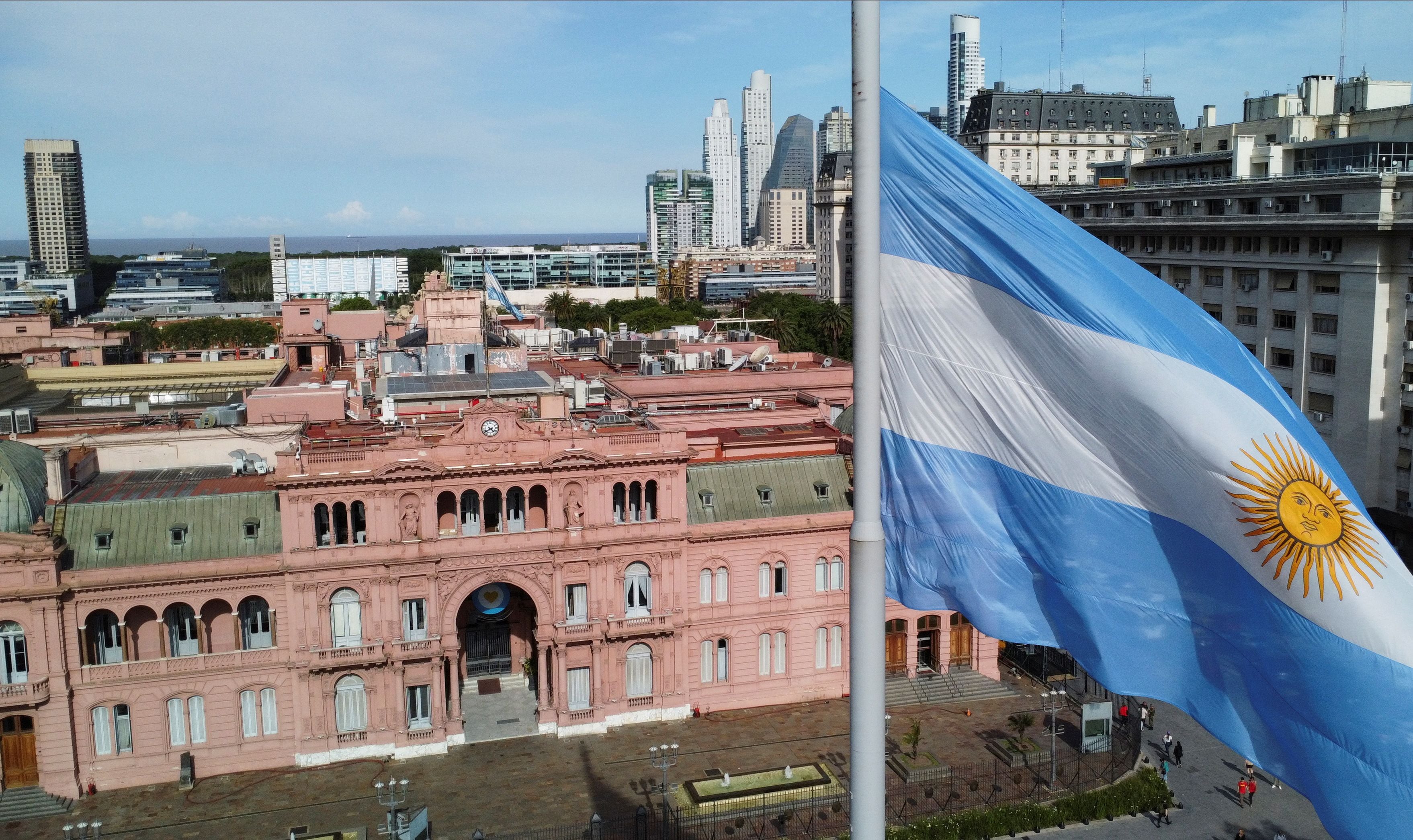 El video sobre el 24 de Marzo fue grabado en Casa Rosada por el documentalista personal de Milei (foto Reuters) 