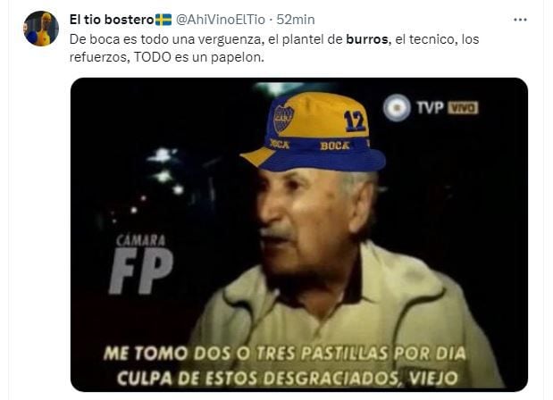 memes unión vs boca