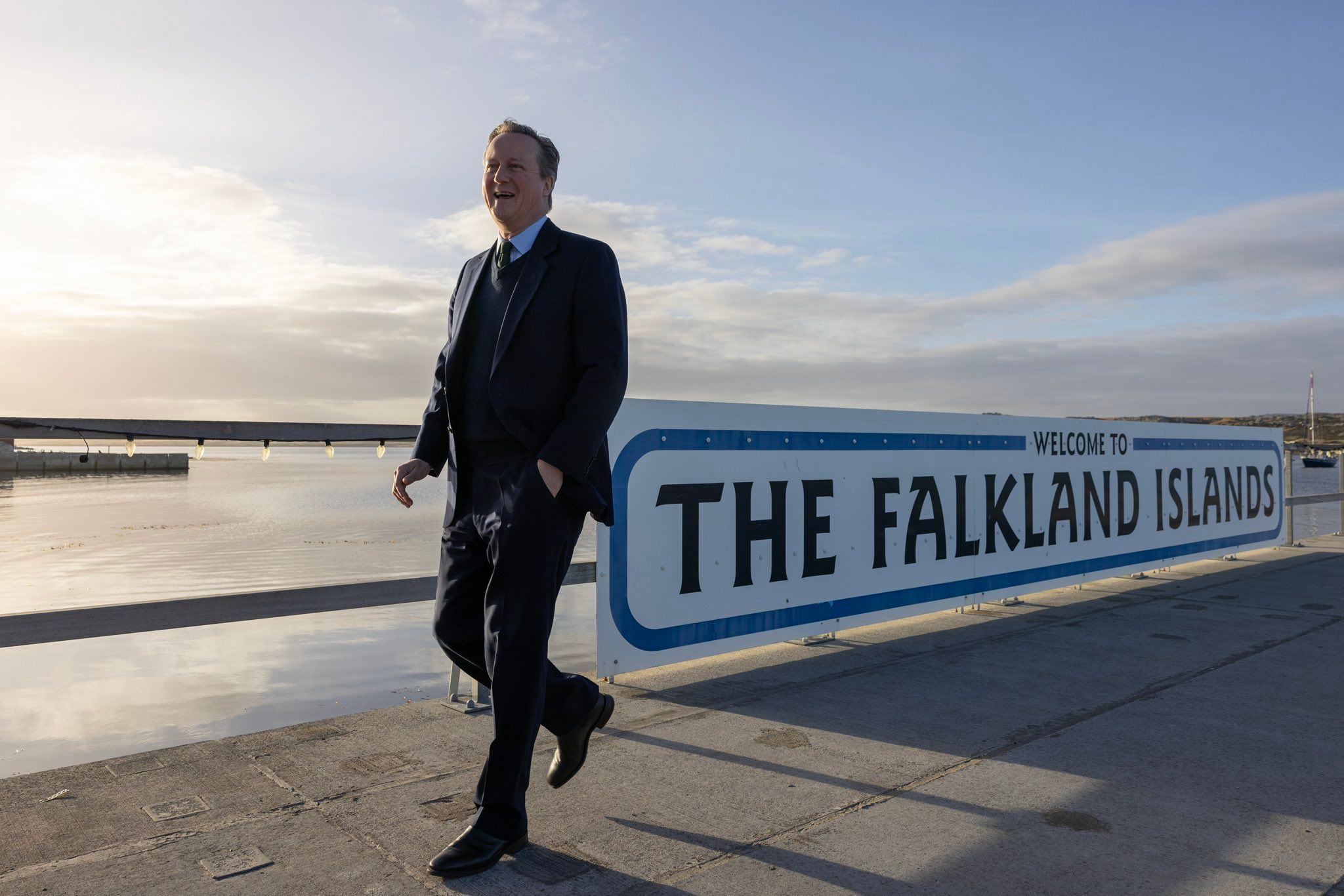 Falkands Malvinas David CameroN