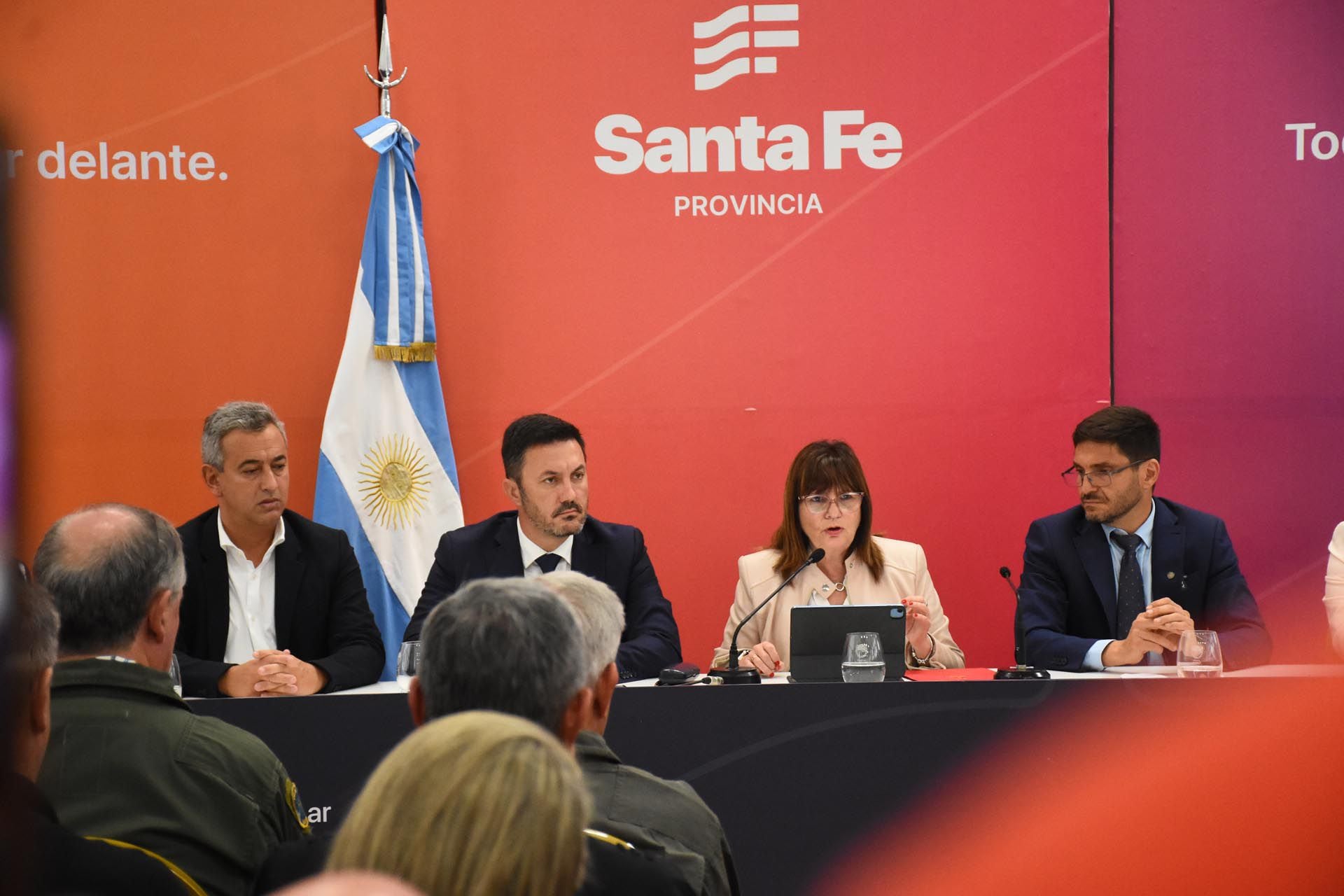 Bullrich, Petri y Pullaro lanzan el Comité de Crisis en Rosario - 11/3