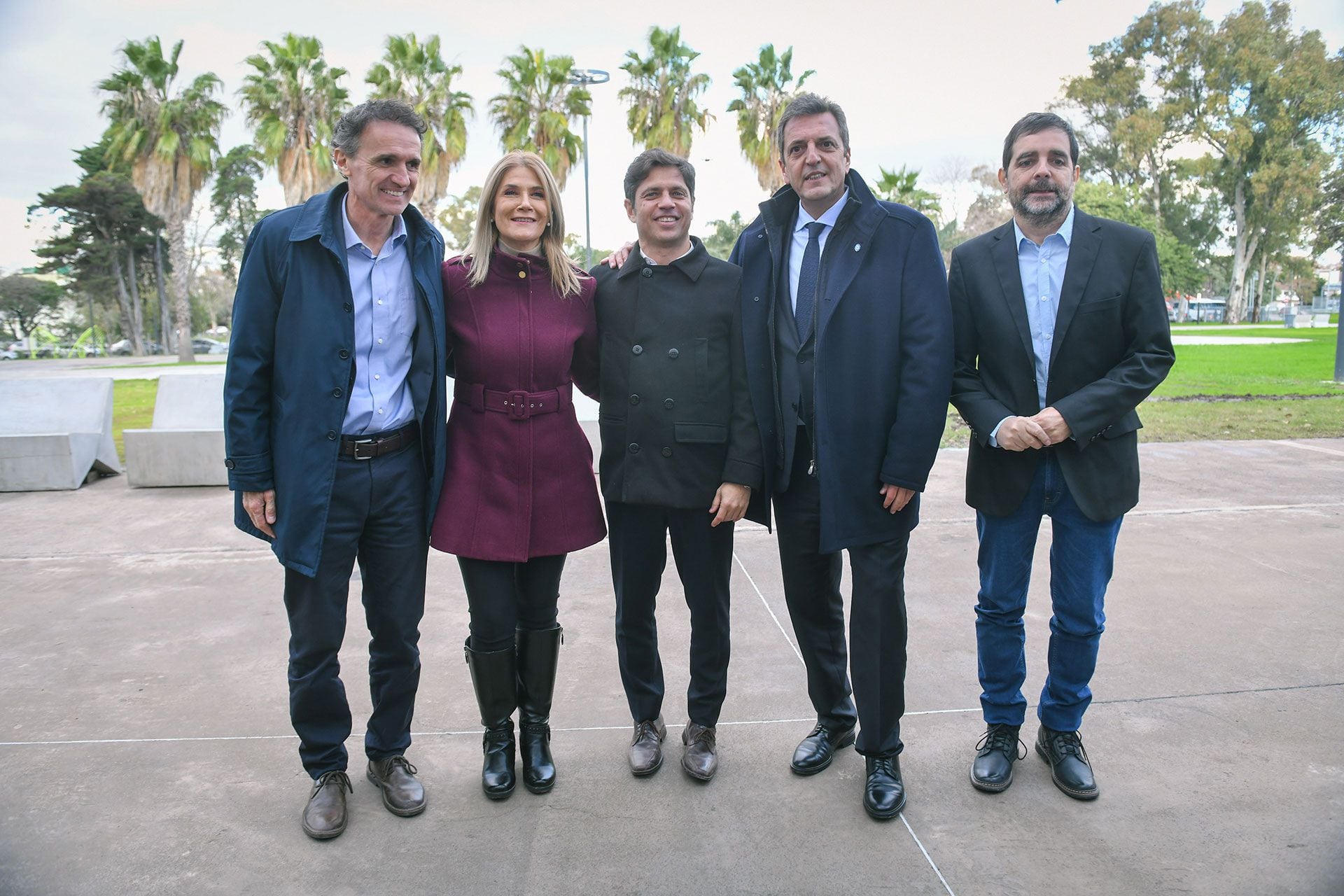 Axel Kicillof Sergio Massa Gabriel Katopodis Fernando Moreira