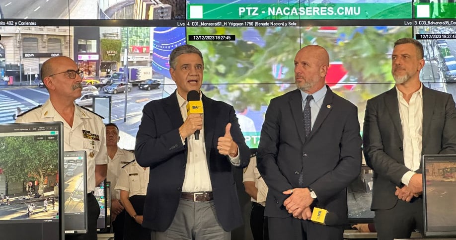 Cambios en la cúpula de la Policía de la Ciudad: oscar Bassi, Jorge Macri, Waldo Wolff y Diego Kravetz