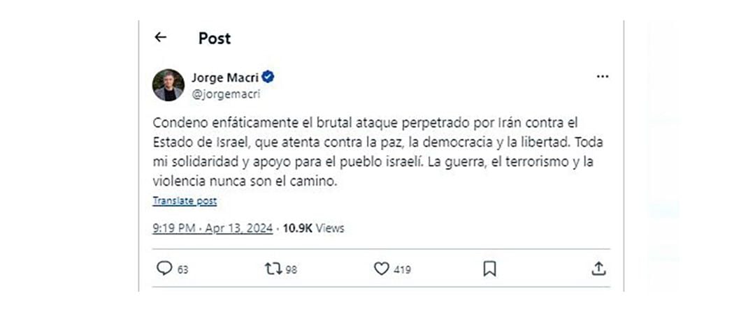 Jorge Macri - Captura