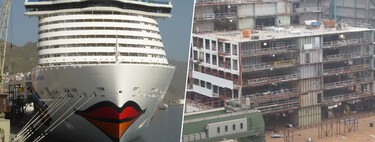 Construir un crucero es como montar un LEGO de 2.000 millones y dos años de trabajo 