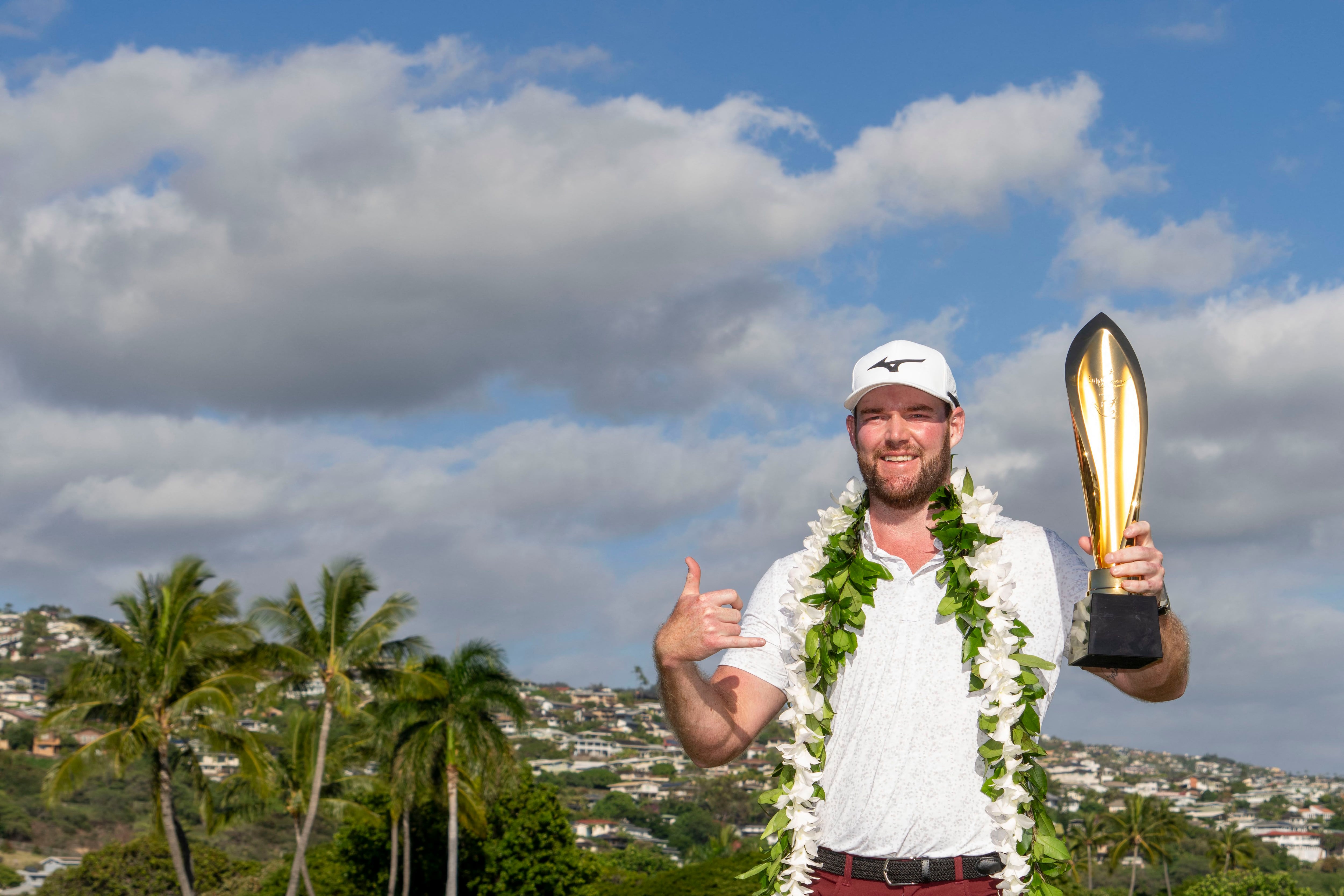 Grayson Murray, que este año había ganado en Hawaii su segundo título, murió a los 30 años (Foto: Kyle Terada-USA TODAY Sports)