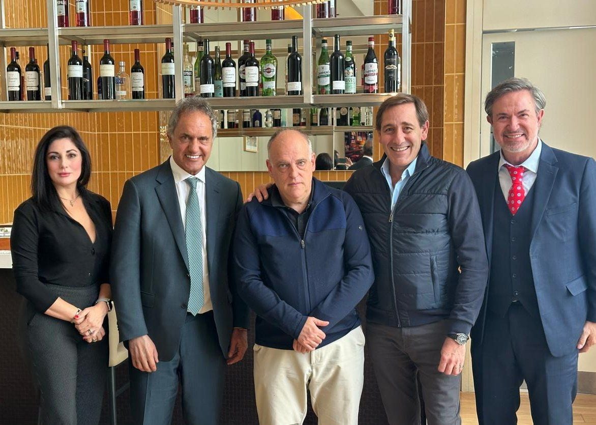 Santillán, Tebas, Scioli, Garro y Tofoni