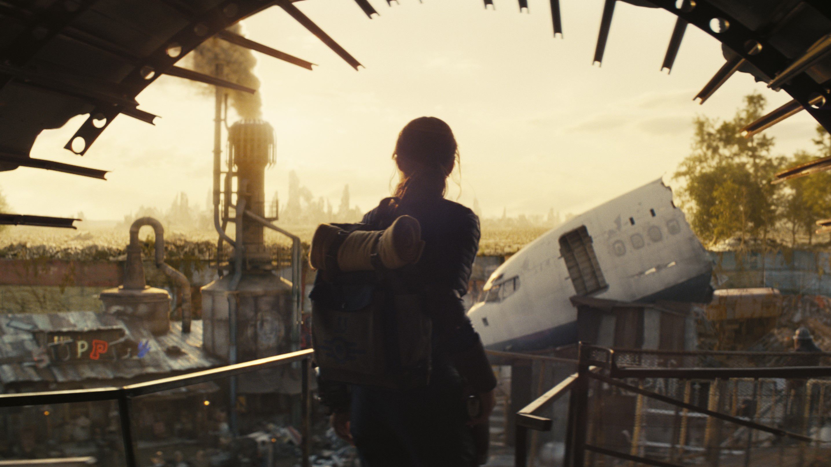 "Fallout" es una adaptación televisiva del videojuego homónimo, ambientada en un mundo devastado por una guerra nuclear. (Créditos: Prime Video)