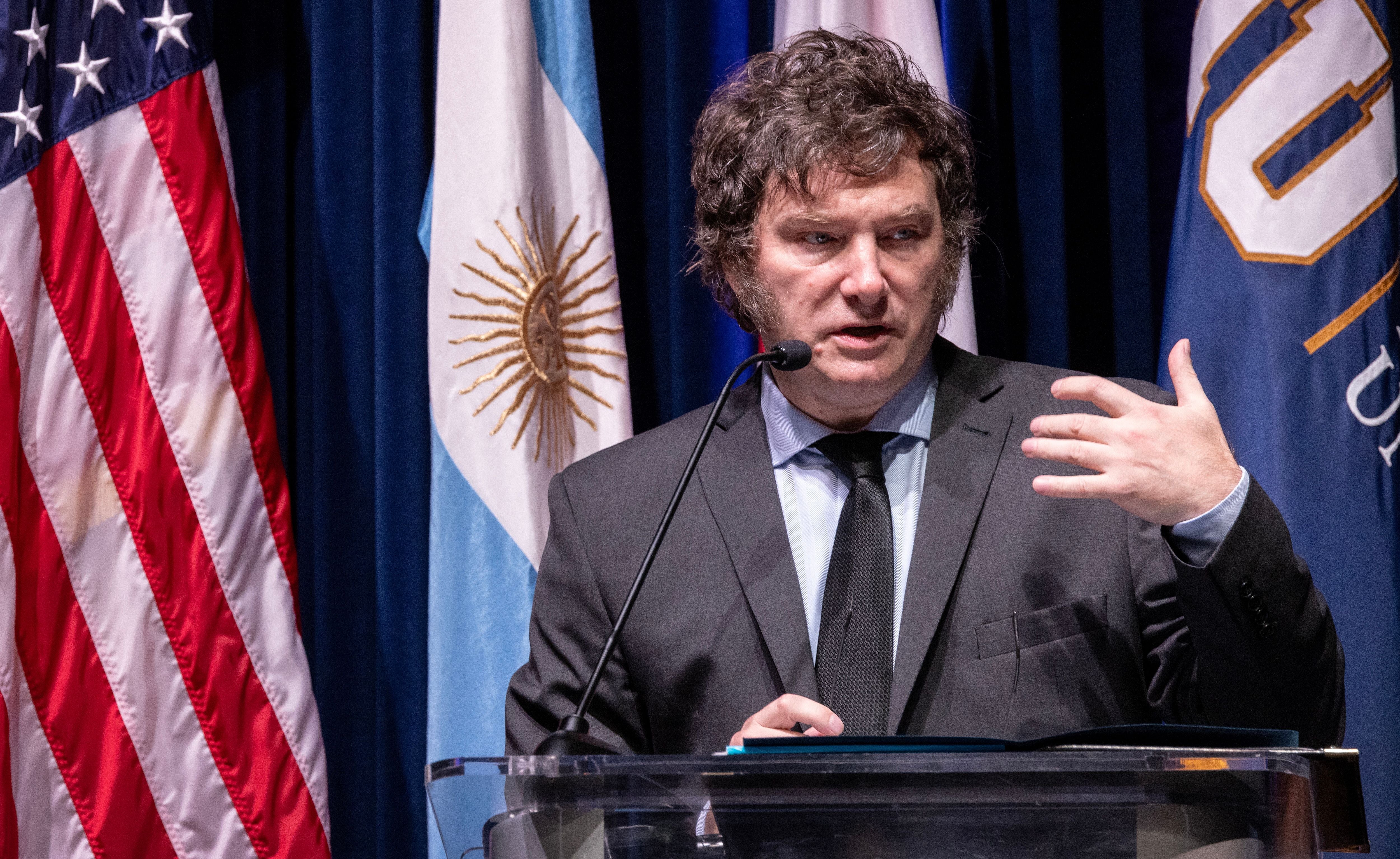 El presidente Milei dice que con sus reformas Argentina podría parecer a Alemania en veinte años