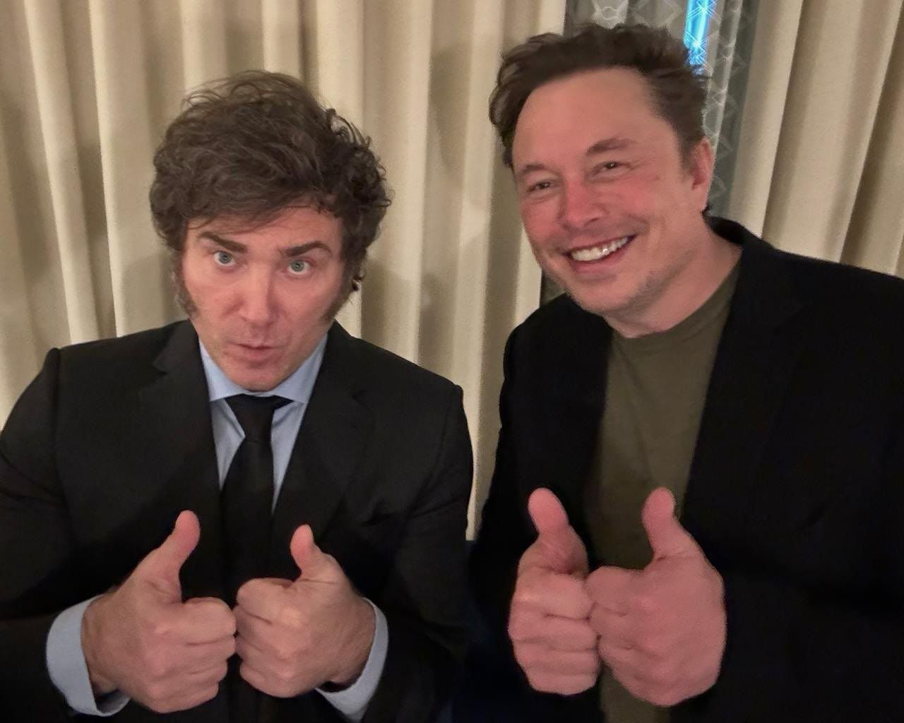 Javier Milei y Elon Musk