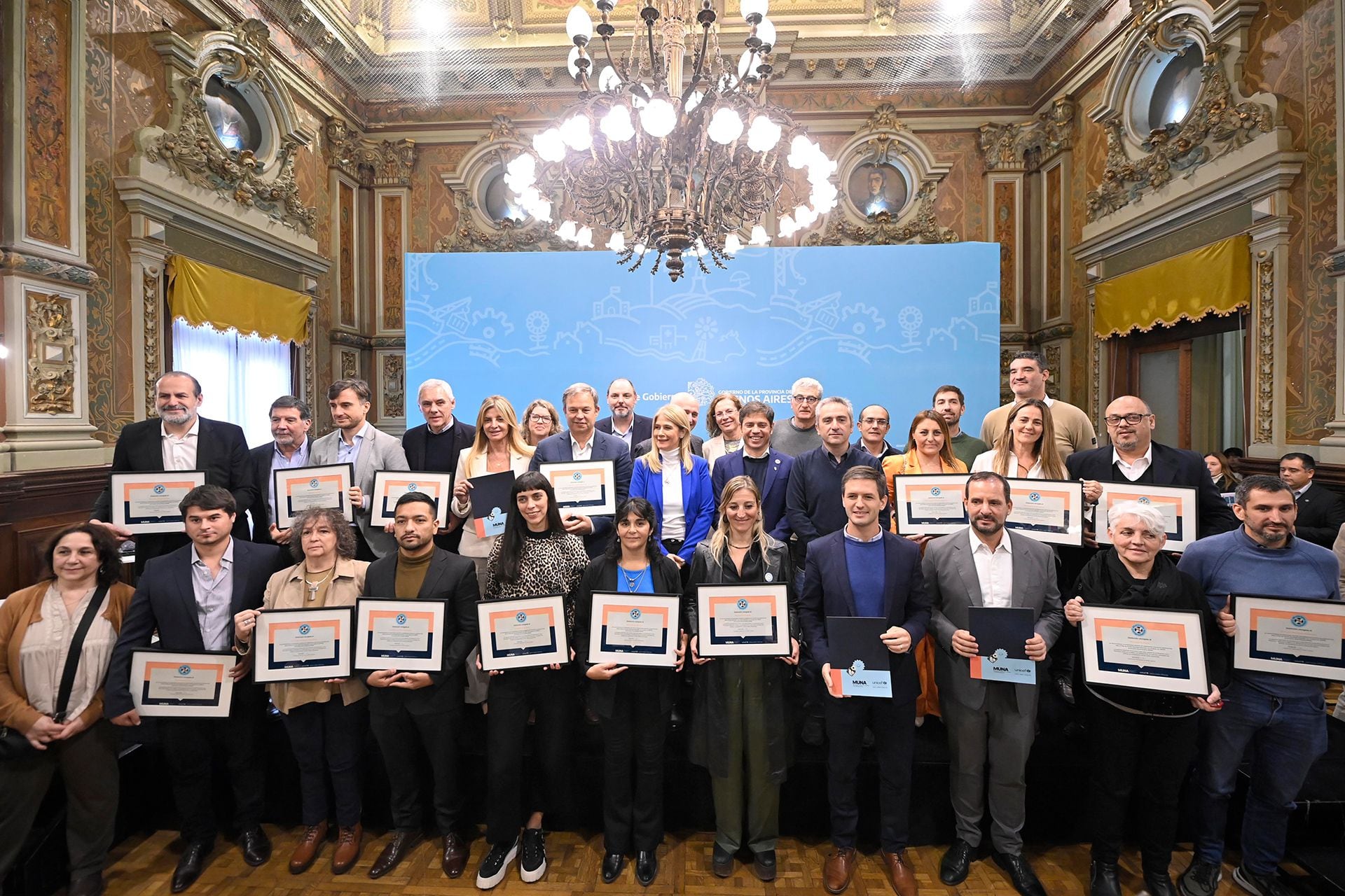 Axel Kicillof intendentes acuerdo con UNICEF