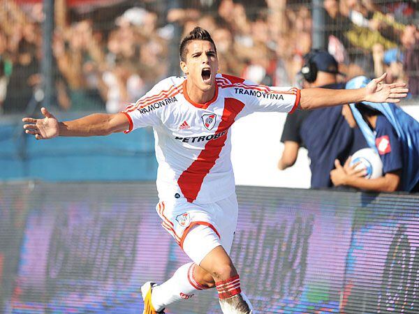 Erik Lamela surgió de la cantera de River Plate