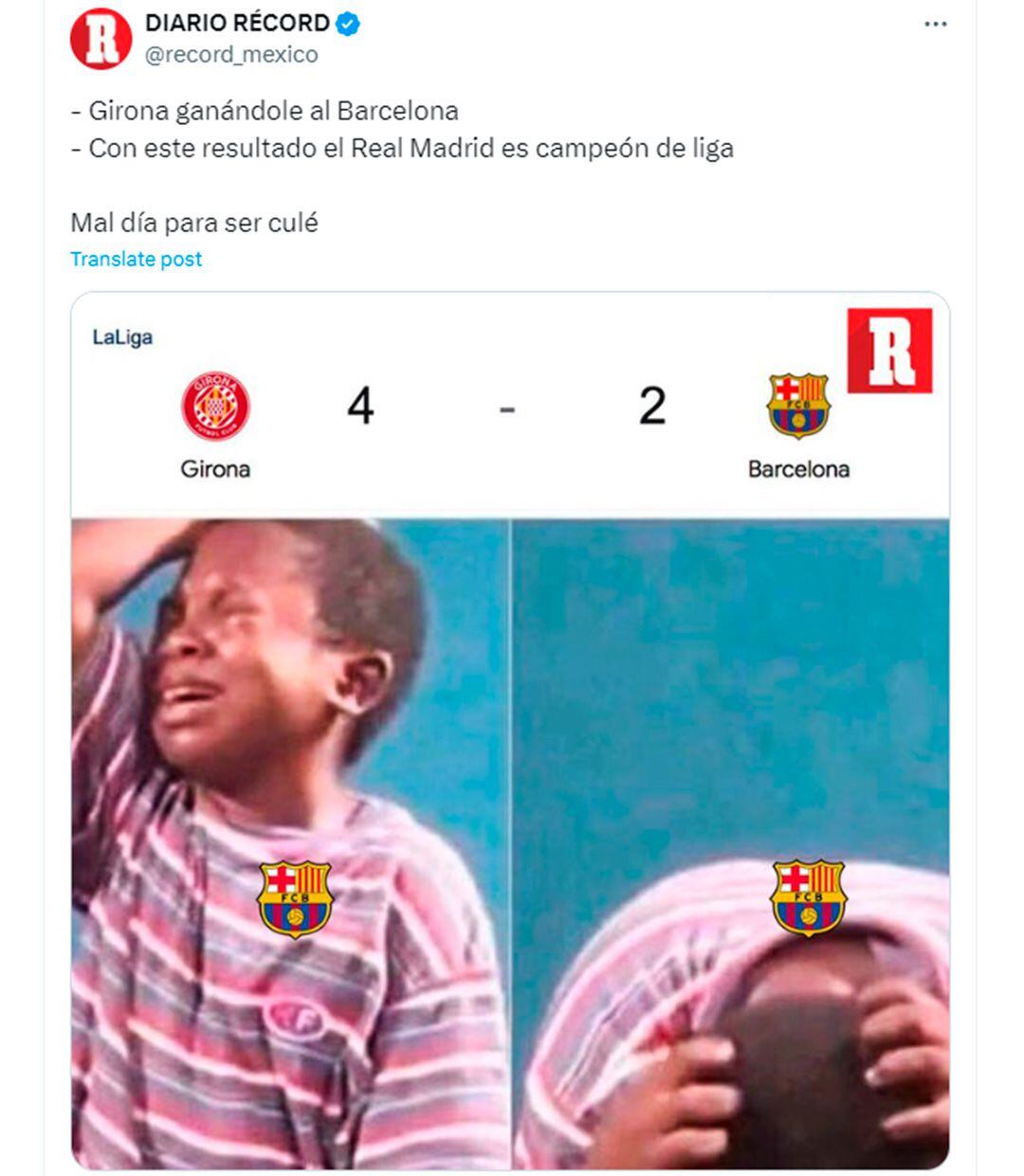 Memes Real Madrid campeón