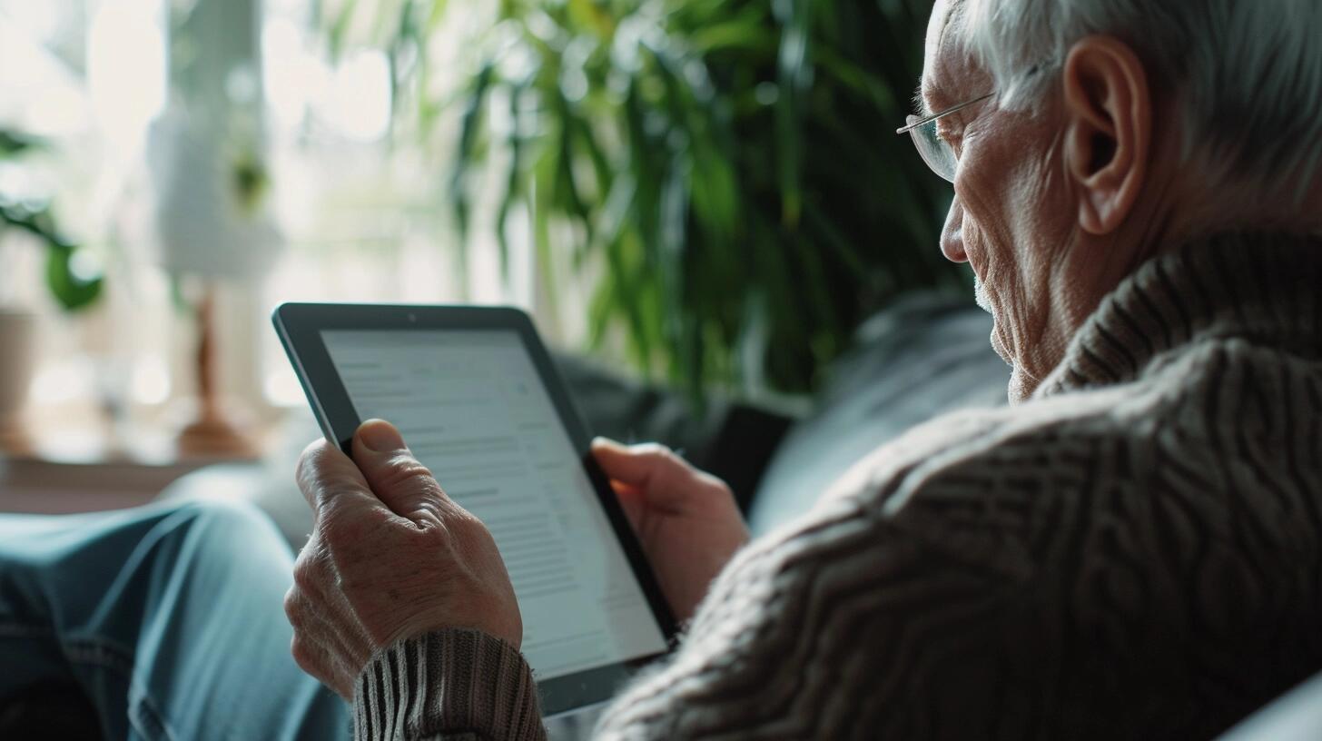 Un individuo navegando por noticias actuales en una tableta o smartphone, ilustrando la forma moderna de mantenerse informado. La imagen destaca la relevancia de los dispositivos móviles en la difusión de información y cómo estos han transformado la manera en que accedemos a noticias y medios digitales, ofreciendo una ventana al mundo en tiempo real a través de internet. (Imagen ilustrativa Infobae)