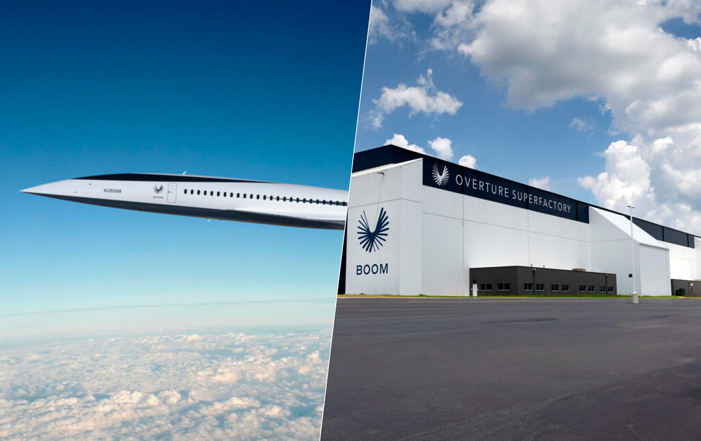 Boom Supersonic sueña con construir el sucesor del Concorde. Y ha inaugurado la Overture Superfactory para conseguirlo 
