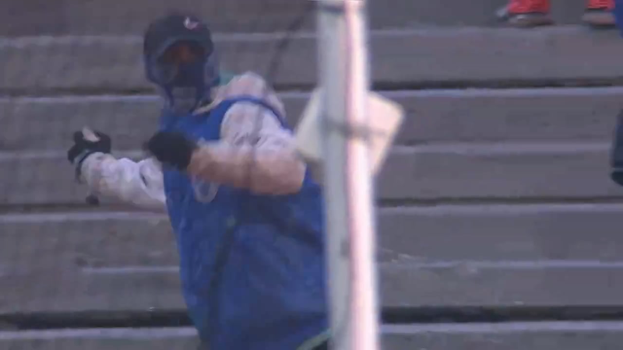 Incidentes en la tribuna de Godoy Cruz en el duelo ante San Lorenzo