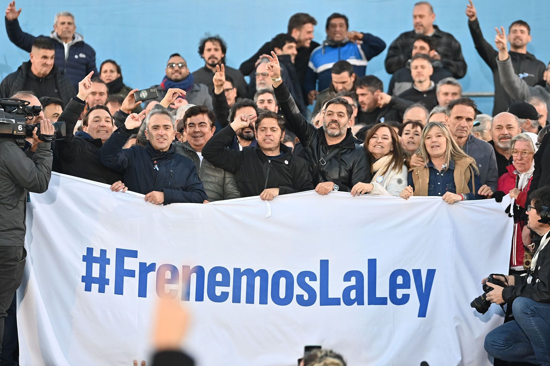 Axel Kicillof en Florencio Varela