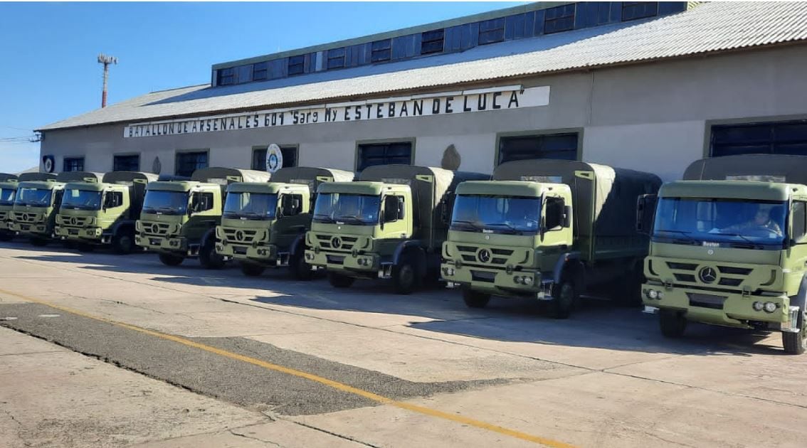 Camiones del Ejército