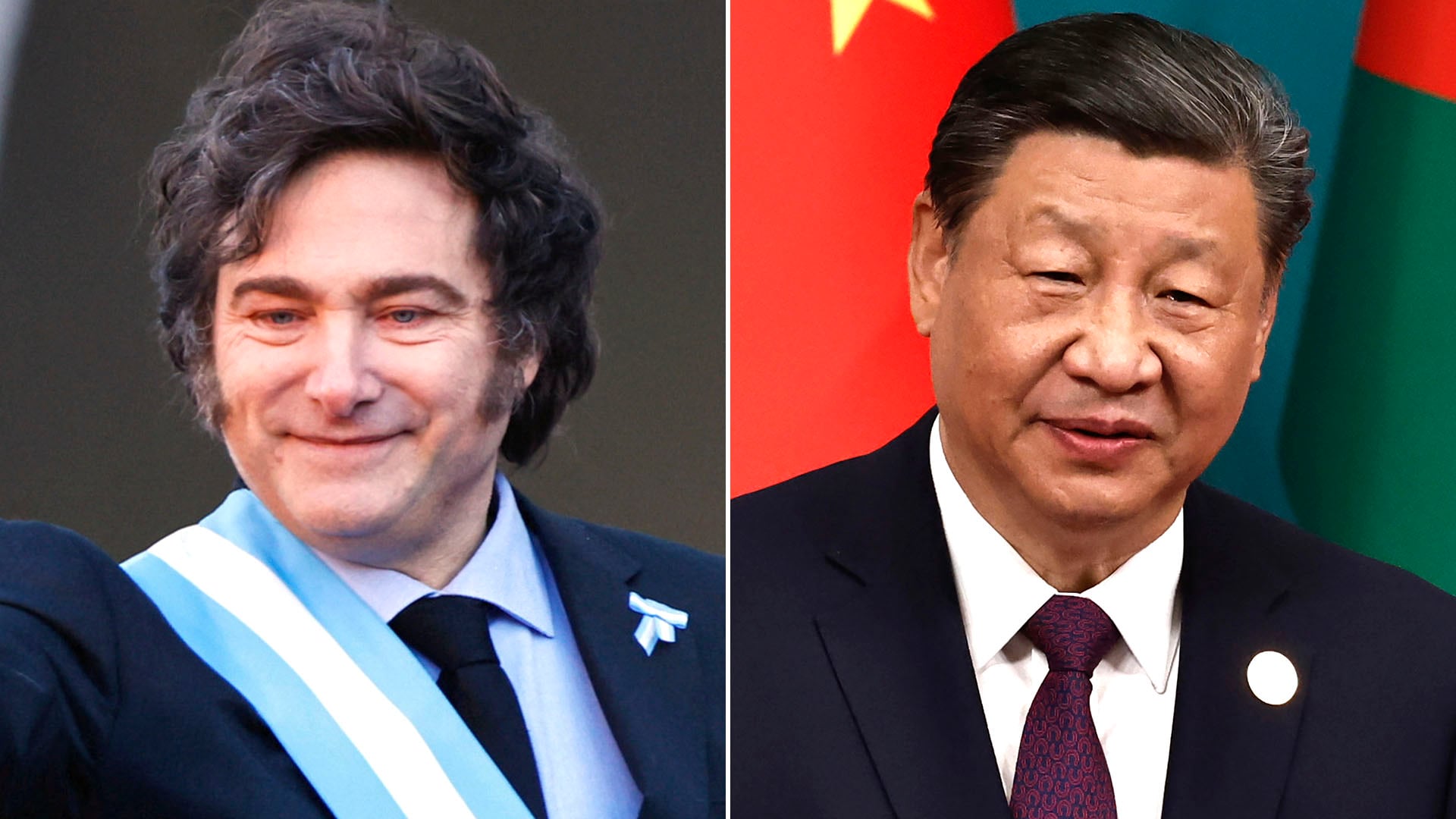 Javier milei Xi jinping portada