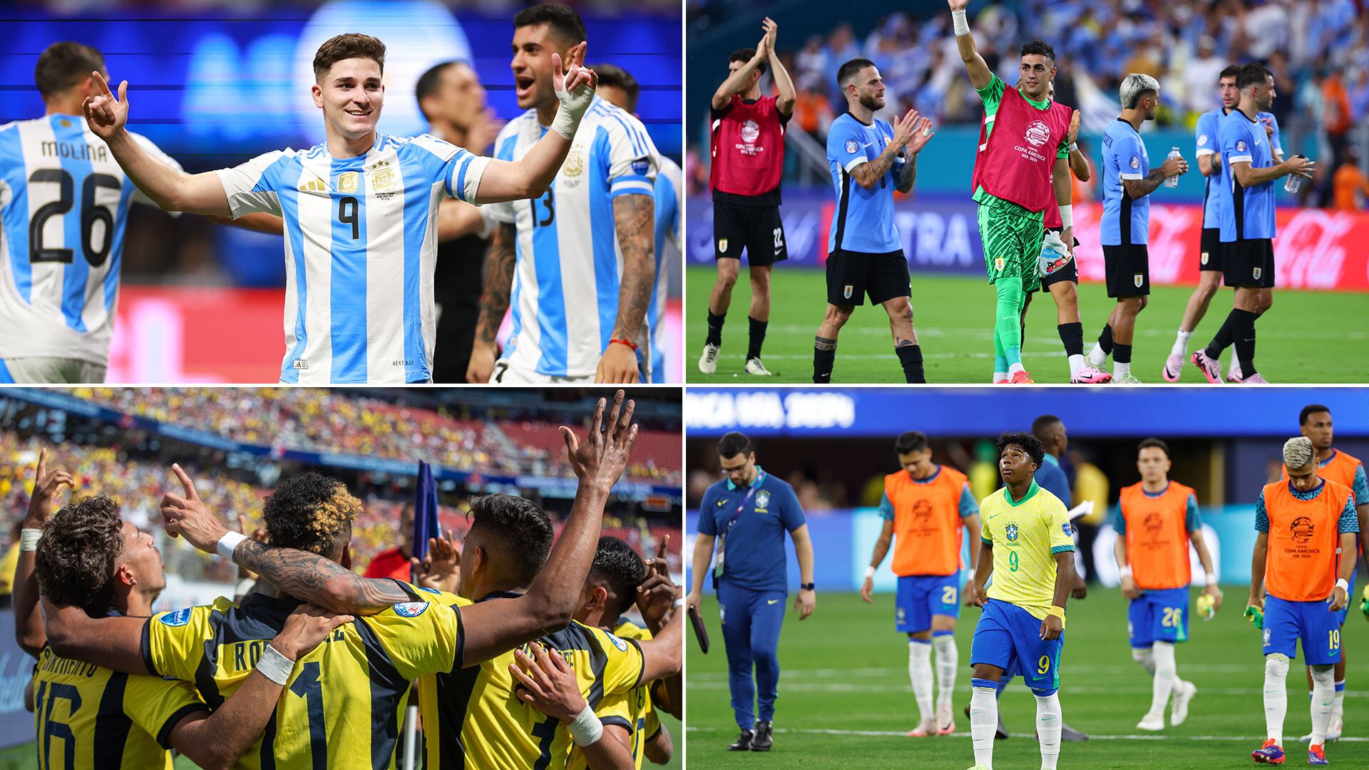 Copa america - argentina, uruguay, ecuador, brasil 1920