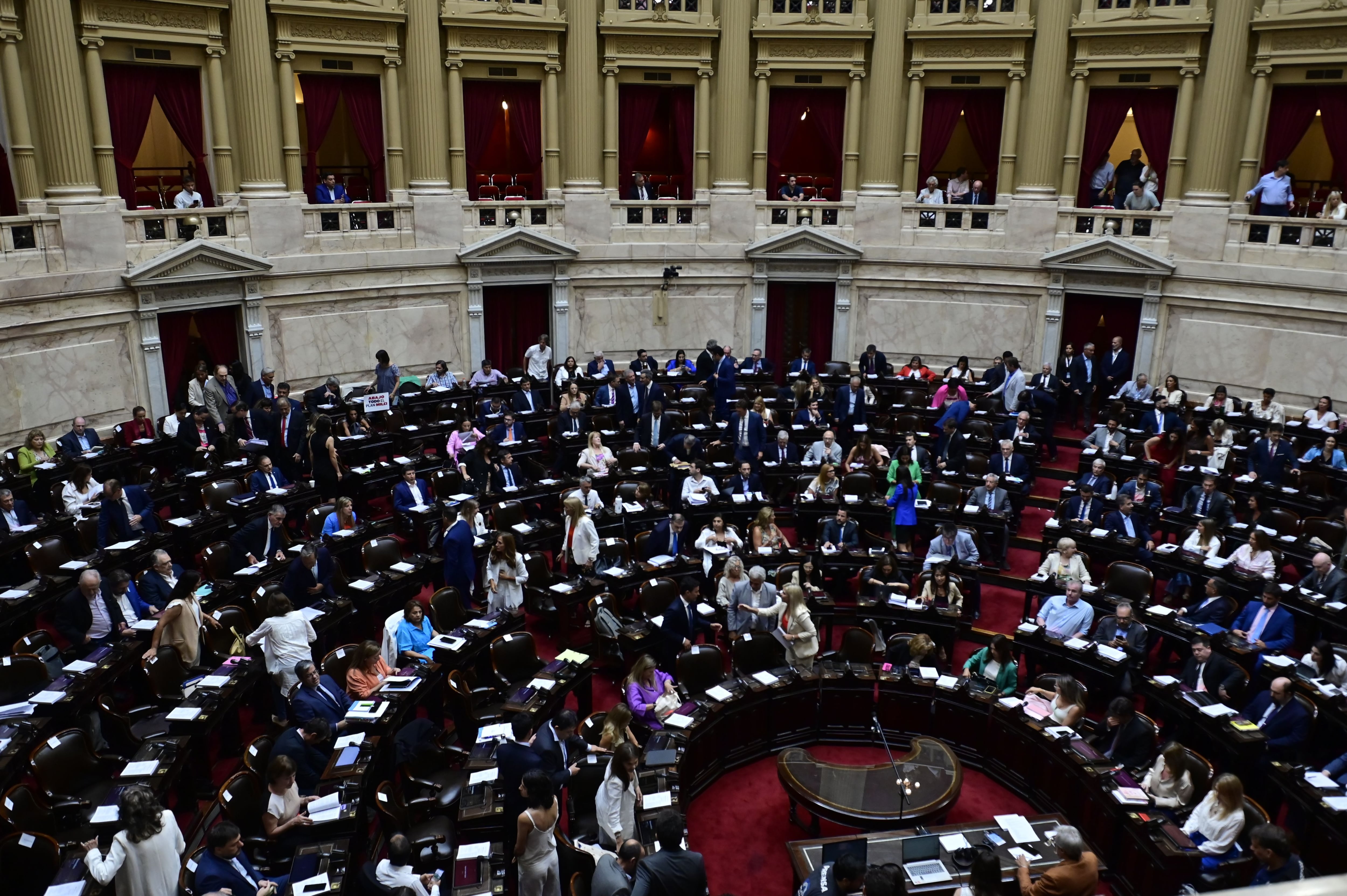 La Cámara de Diputados (EFE/ Matias Martin Campaya) 