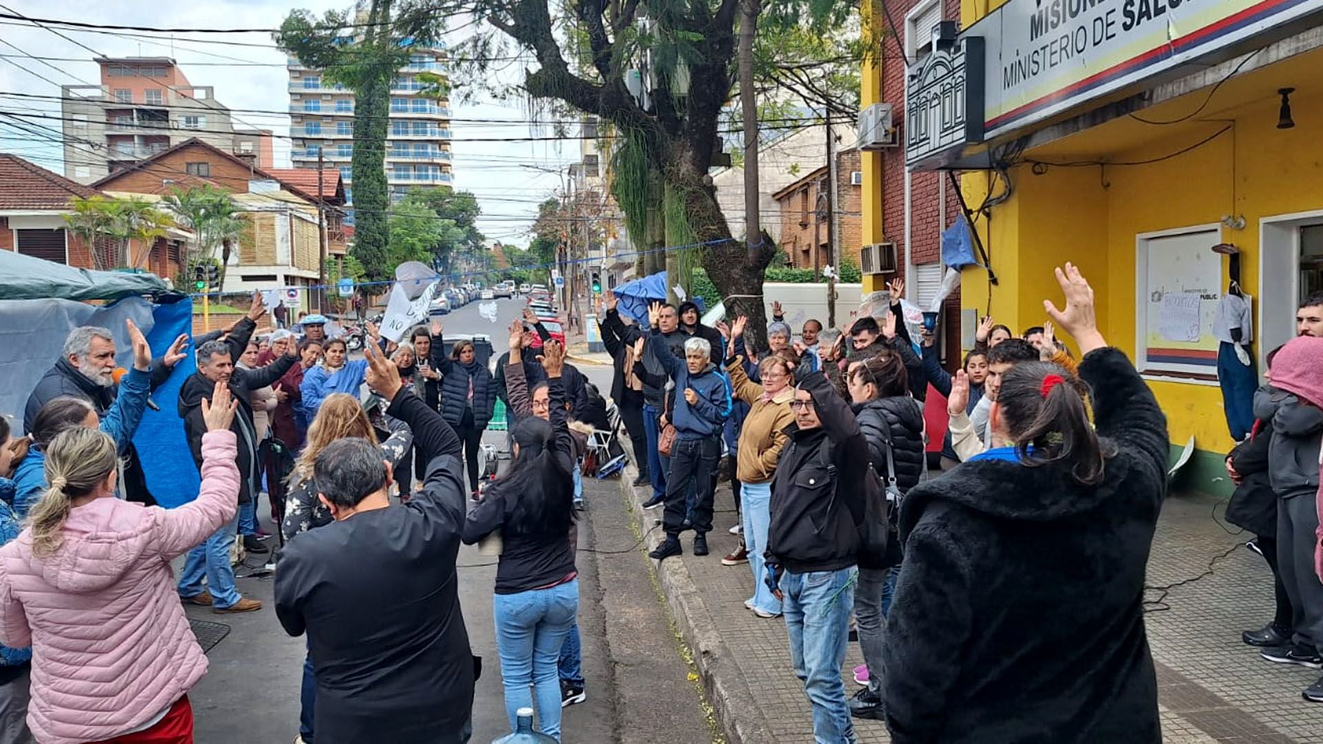 Protestas en Misiones 7 de junio