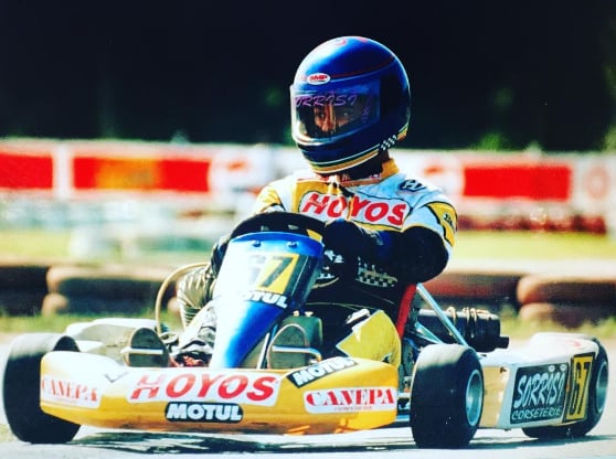 Kohler fue campeón argentino de karting en 1995 (Claudio Kohler)