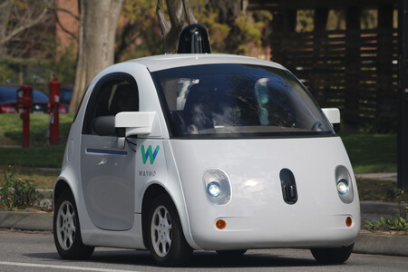 Waymo Self Driving Car Front View Gk