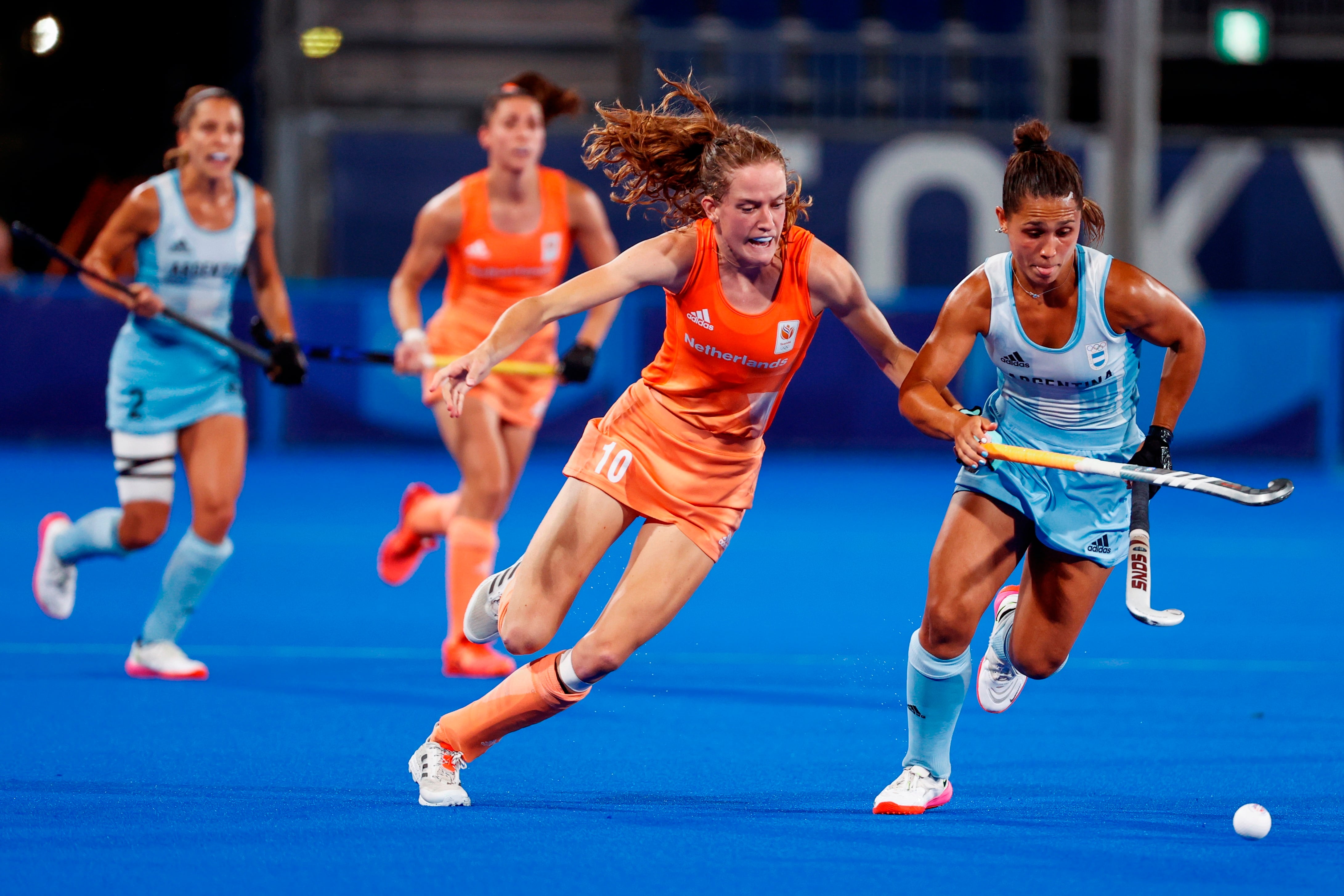 Las Leonas buscarán su primera medalla de oro olímpica en París 2024 (EFE/ José Méndez) 