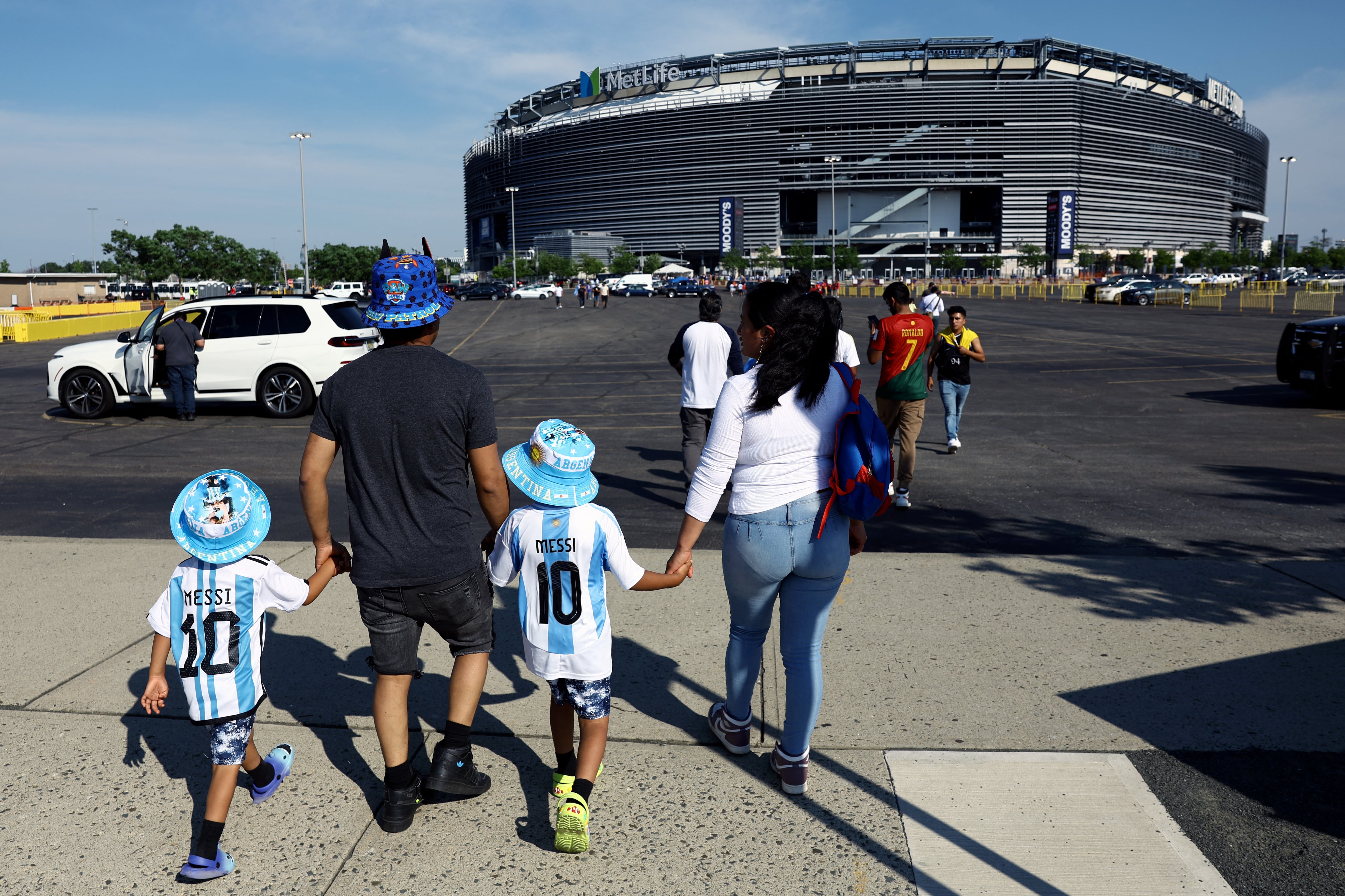 Copa América 2024 - Chile vs Argentina - Ingreso de los hinchas al estadio