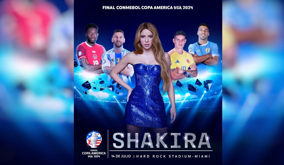 (Instagram: copaamerica / shakira)