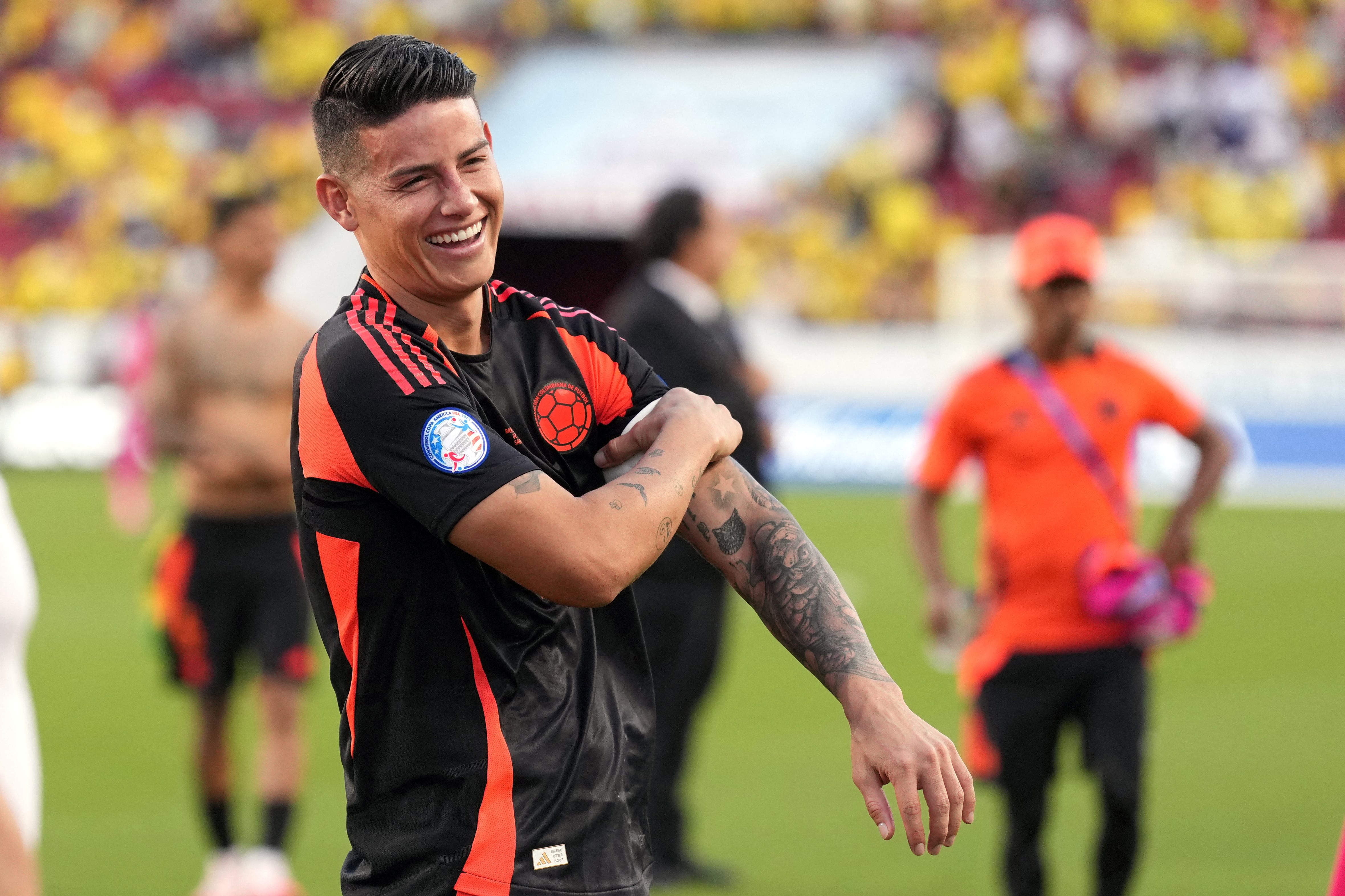 El rendimiento de James Rodríguez ha sido clave en la Selección Mundial. Mandatory Credit: Darren Yamashita-USA TODAY Sports