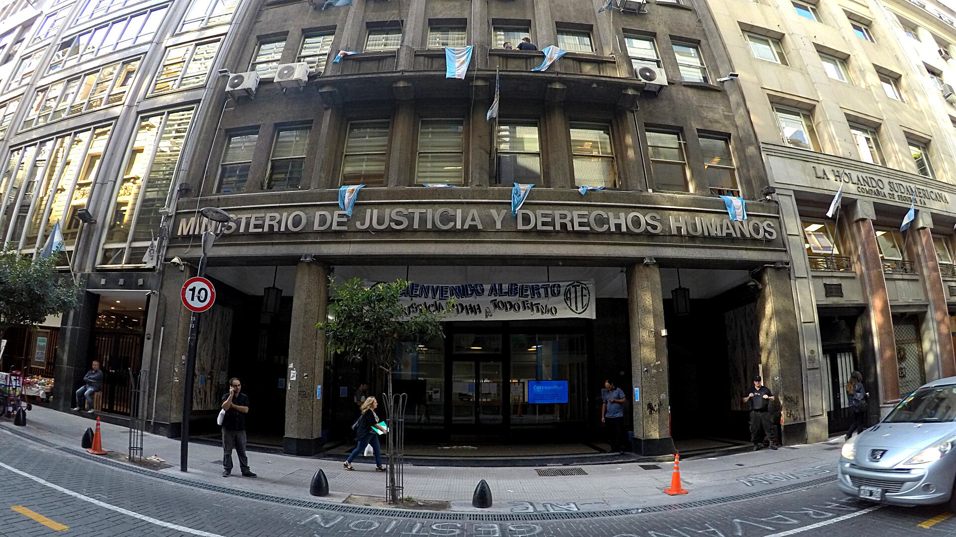 Edificio central del Ministerio de Justicia de la Nación (Foto: Gustavo Gavotti)