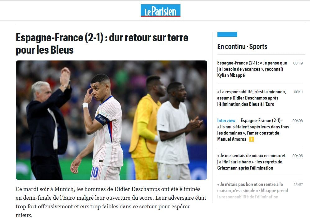 le parisien francia