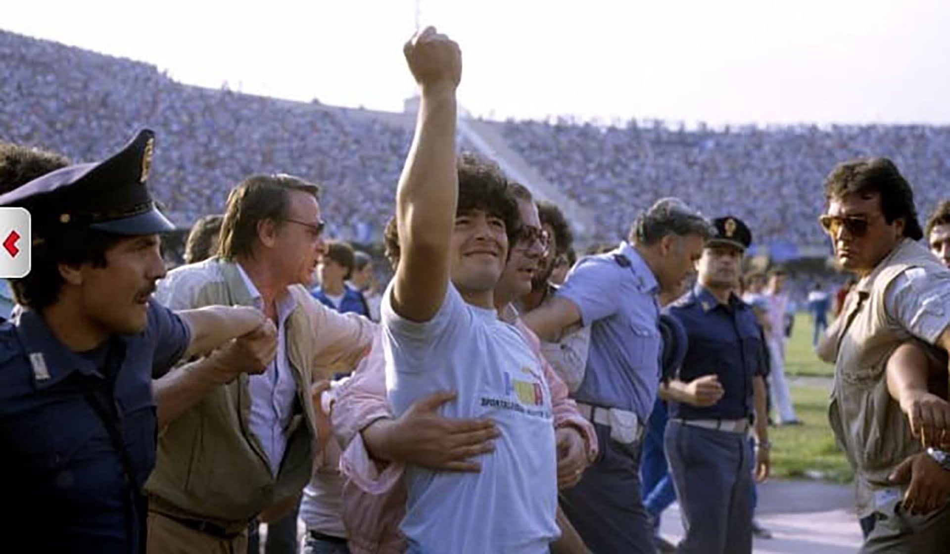 Maradona en Napoli