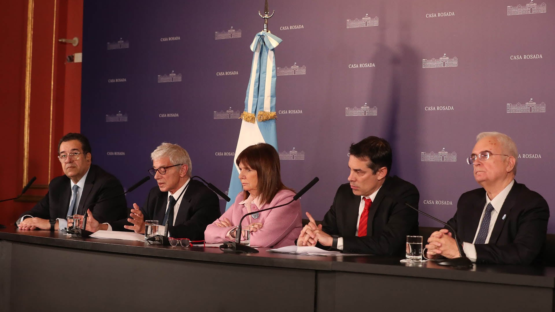 conferencia en Casa Rosada