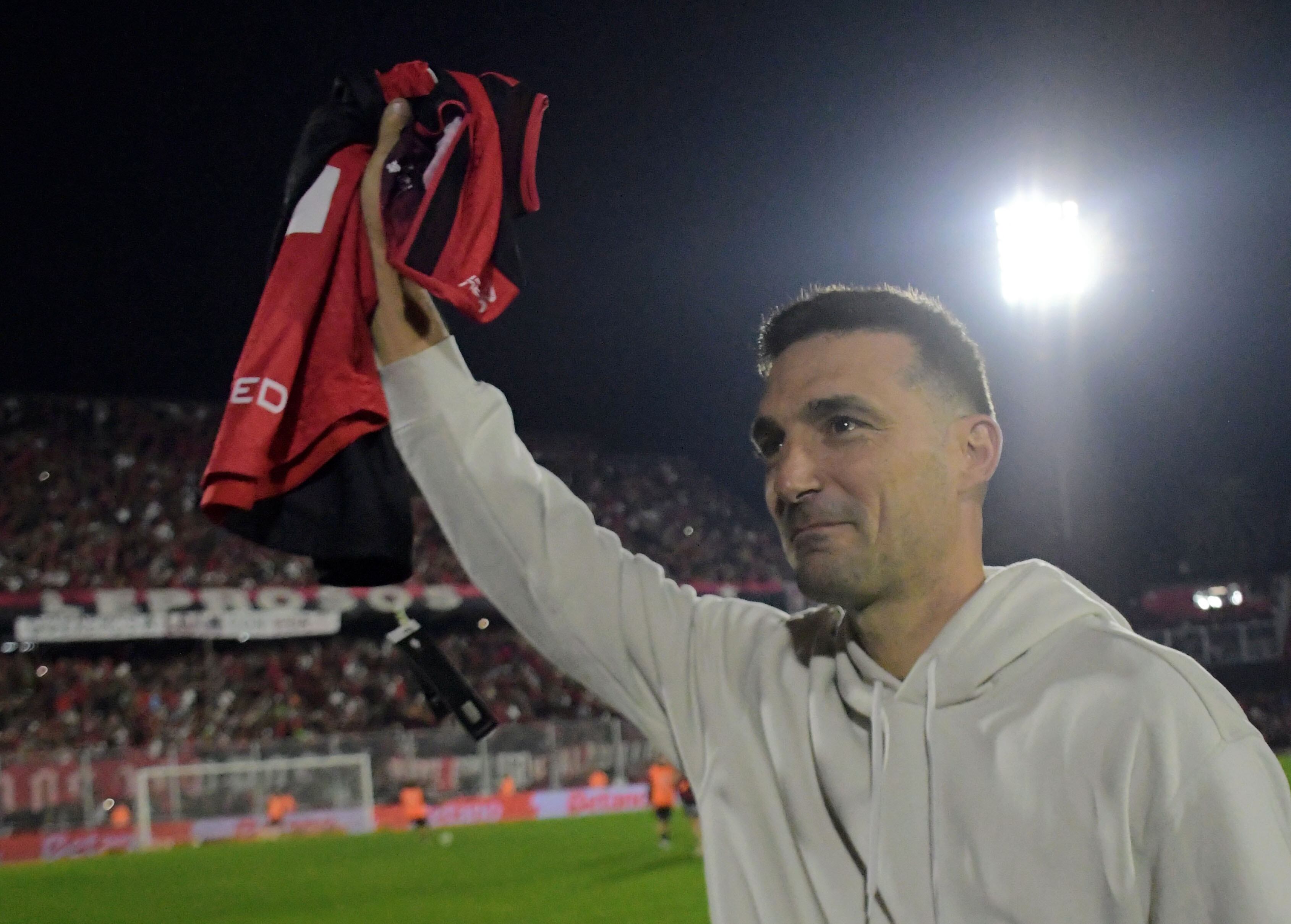 El homenaje de Newell's a Lionel Scaloni