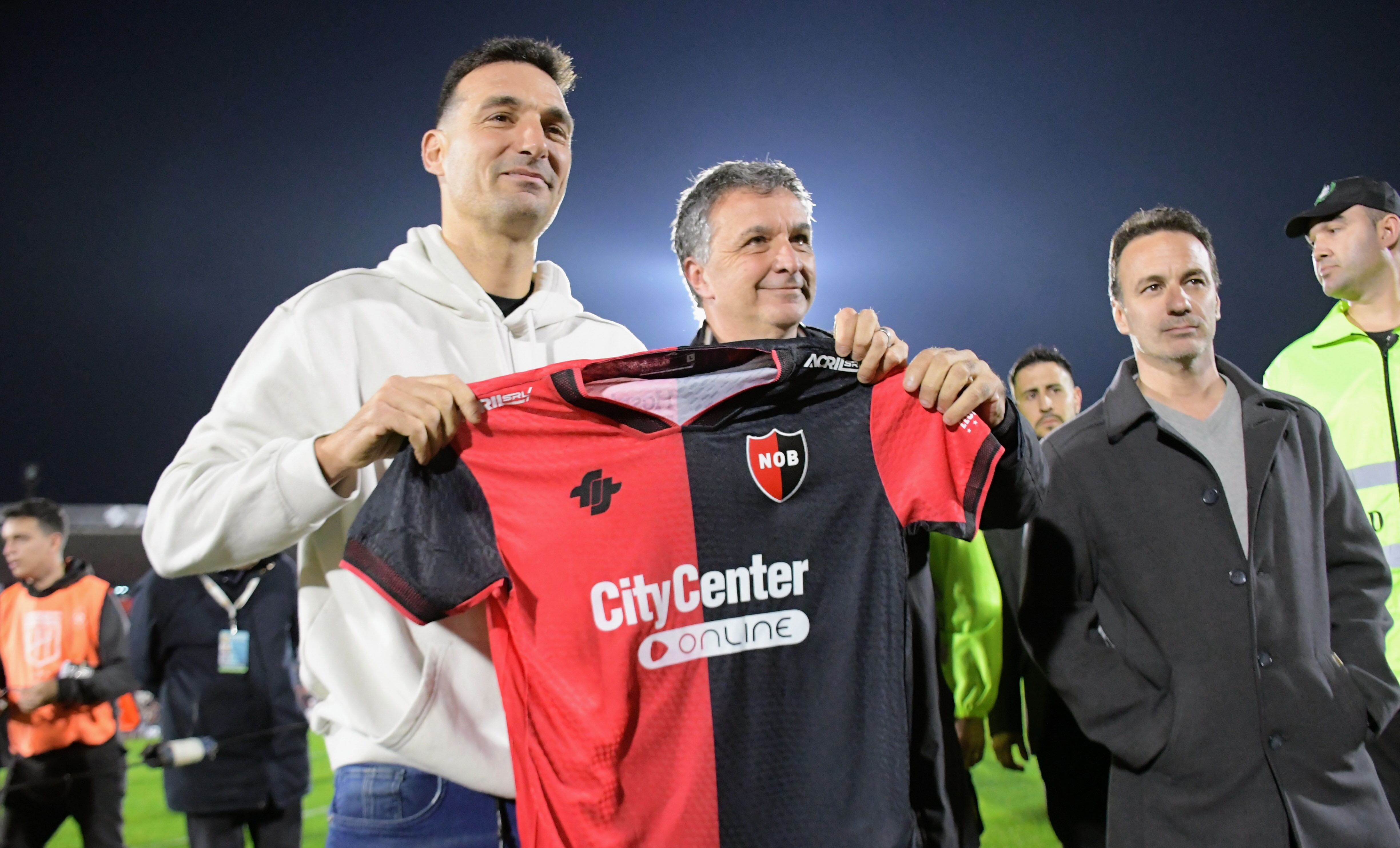 El homenaje de Newell's a Lionel Scaloni