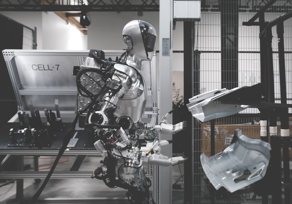 El robot humanoide de Figure ya es capaz de trabajar de manera autónoma en una fábrica, así que lo está haciendo en BMW 