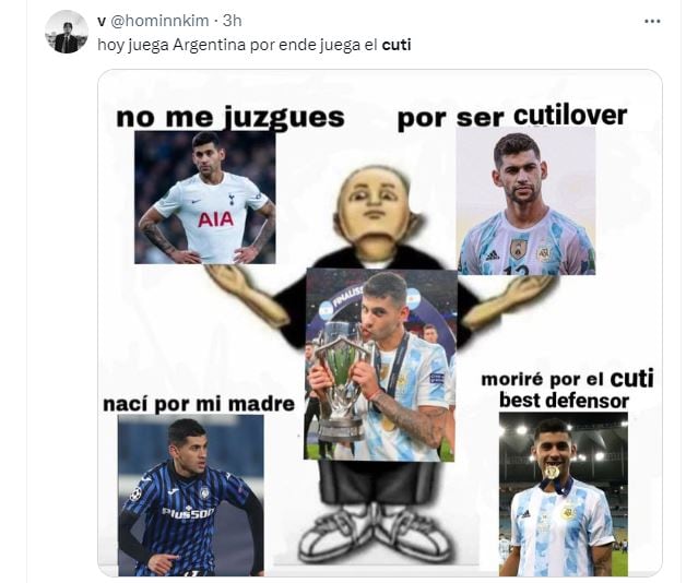 memes argentina ecuador segunda