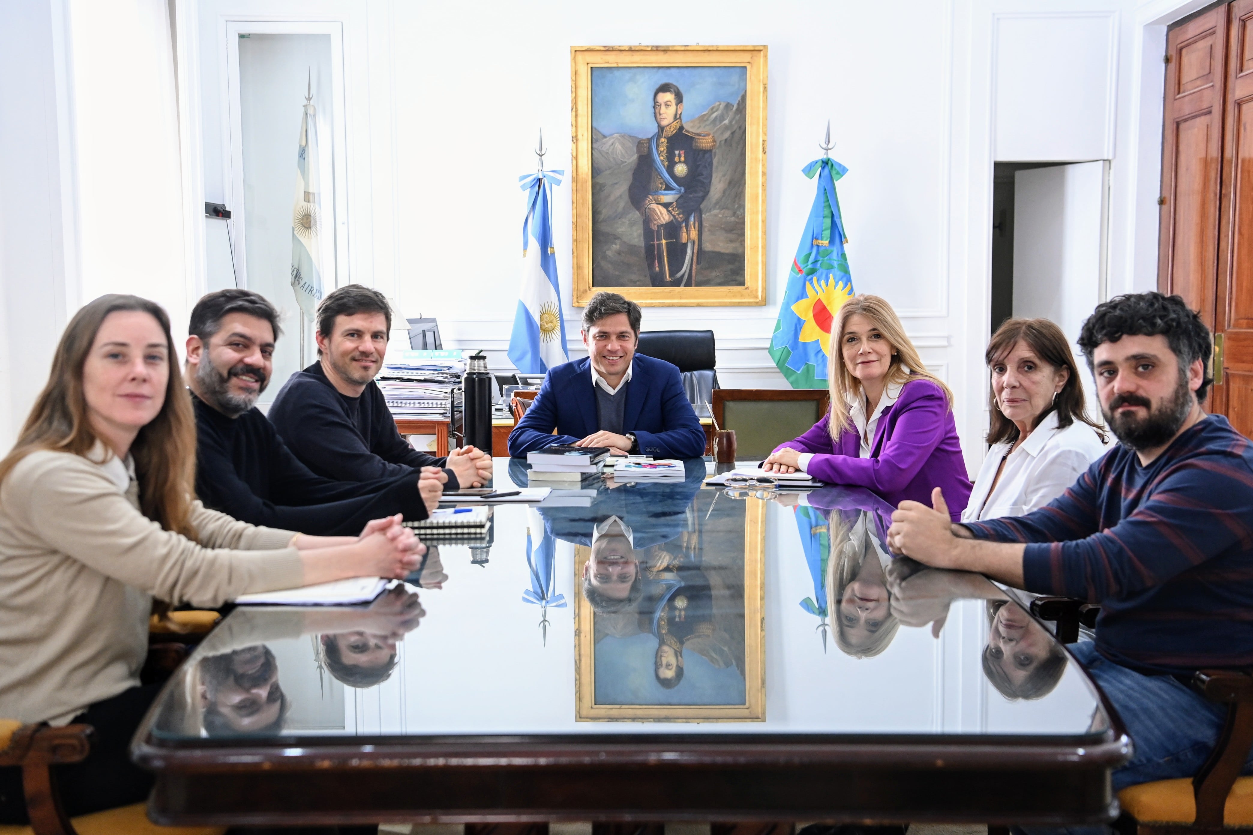 Axel Kicillof Teresa García Facundo Tignanelli