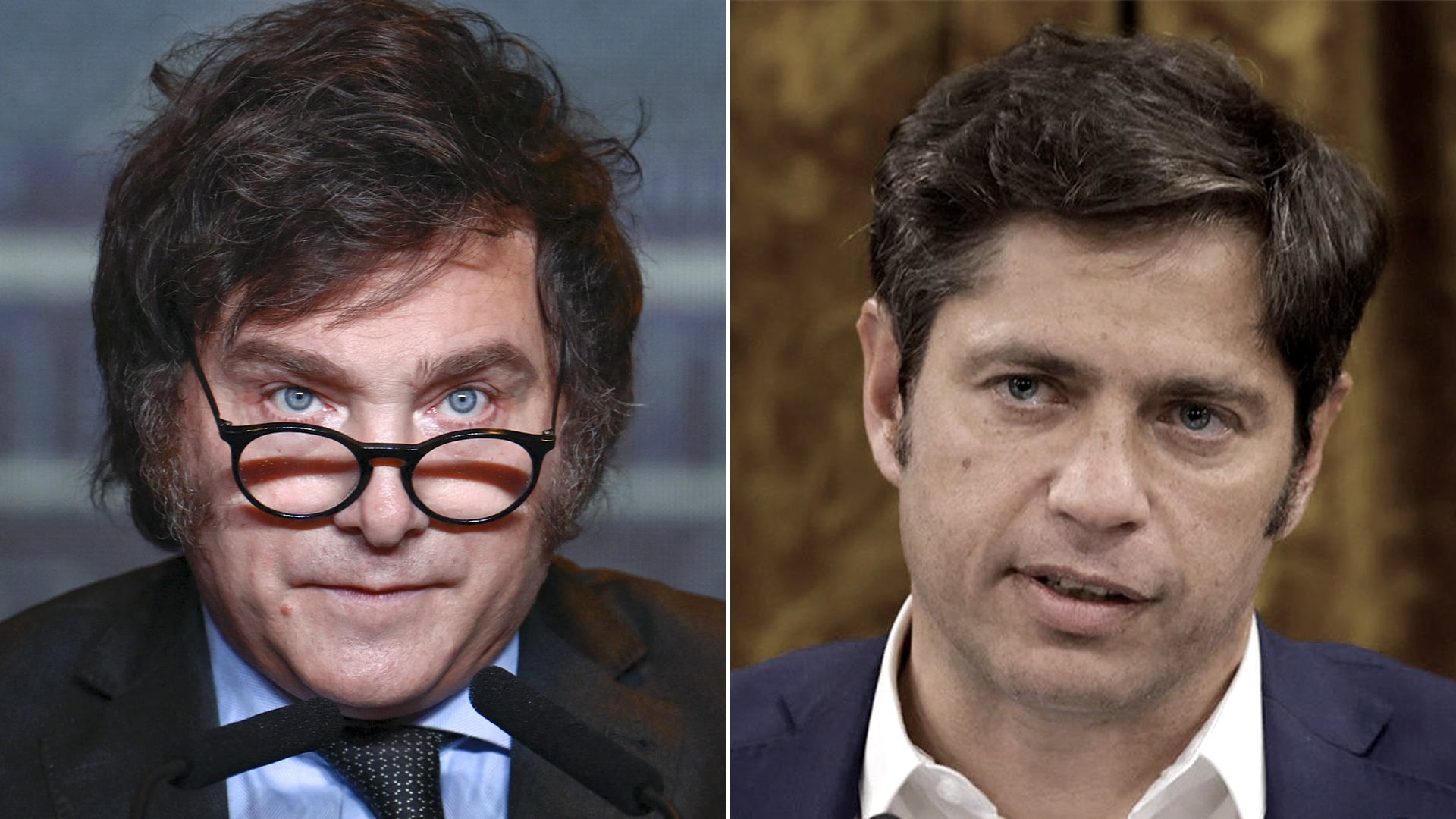 javier milei Axel Kicillof