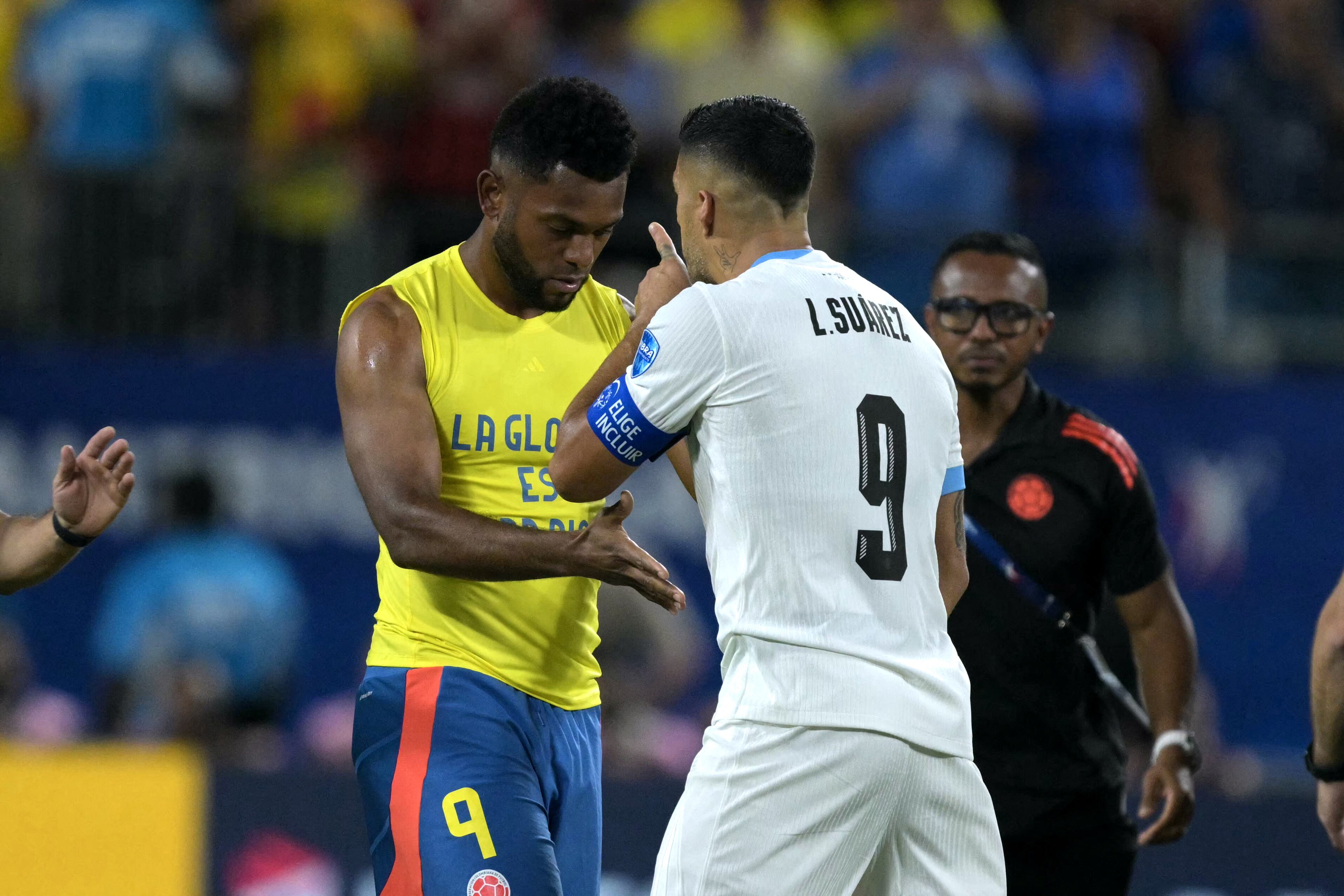 Copa América 2024 - Uruguay vs Colombia - Final del partido - Luis Suárez