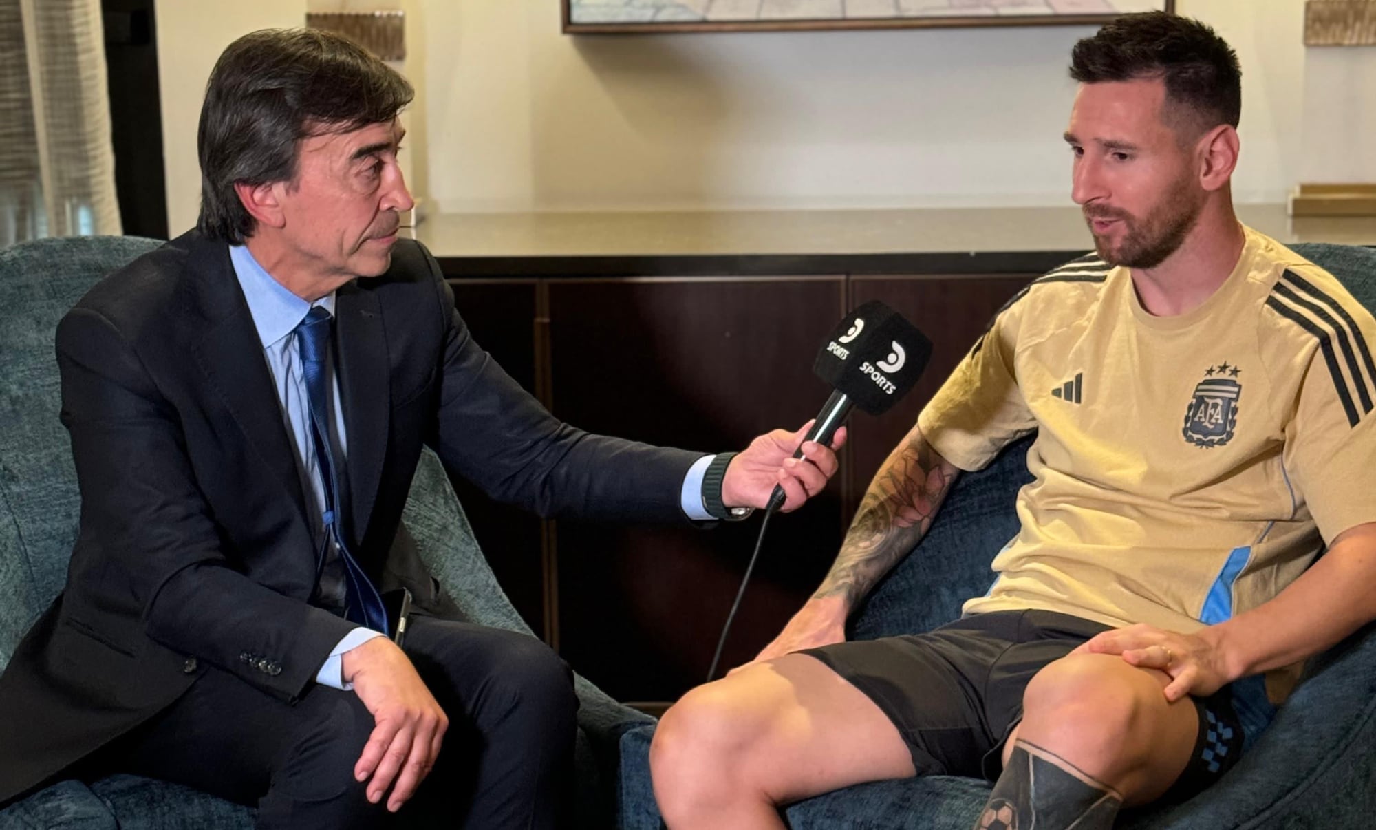 Entrevista Messi