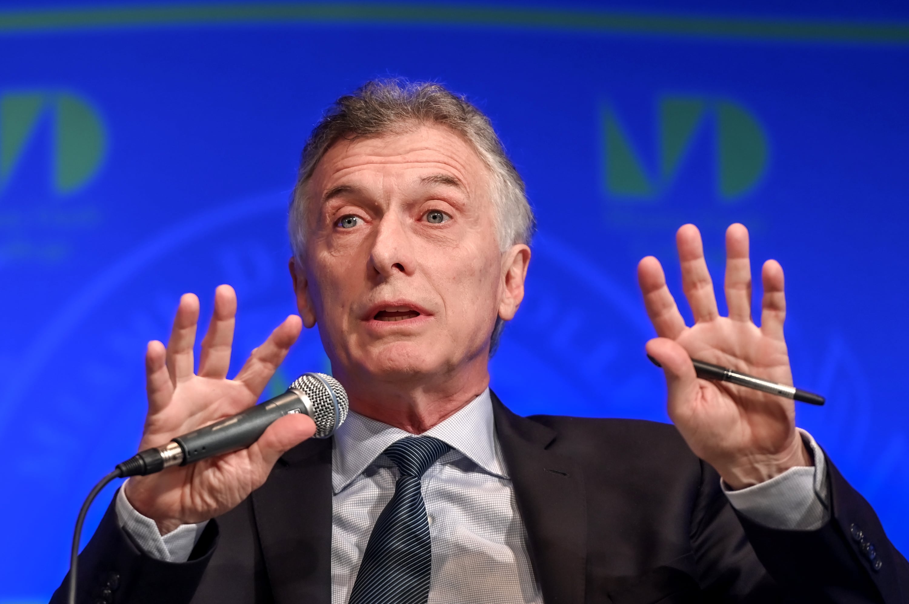 Mauricio Macri, presidente del PRO, actualmente de viaje en Europa