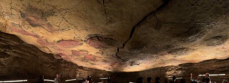 Panorámica del techo de la Cueva de Altamira | Imagen: Xataka